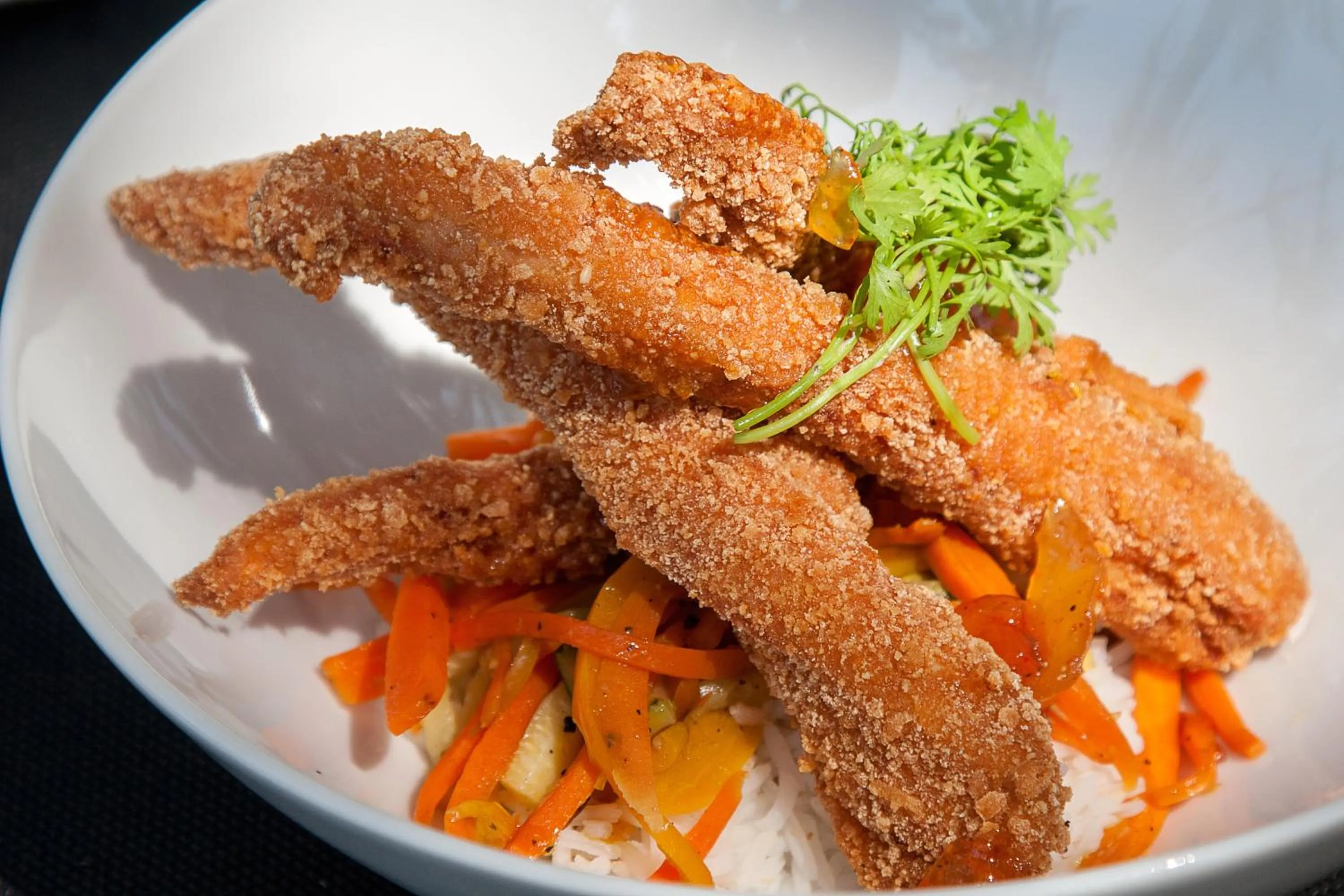 Restaurant/places to eat in Anahata Retreat Beach Front Ashwem Goa