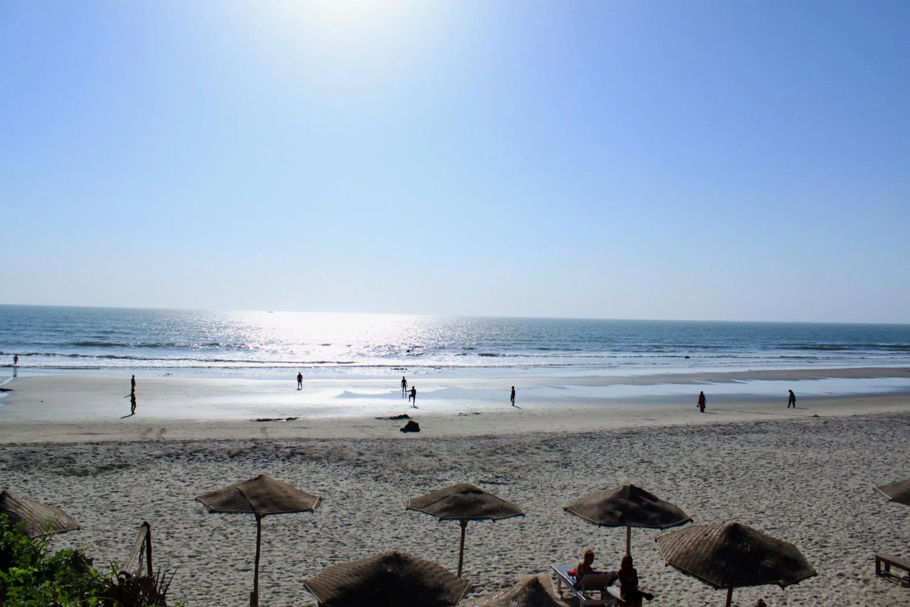 Beach in Anahata Retreat Beach Front Ashwem Goa