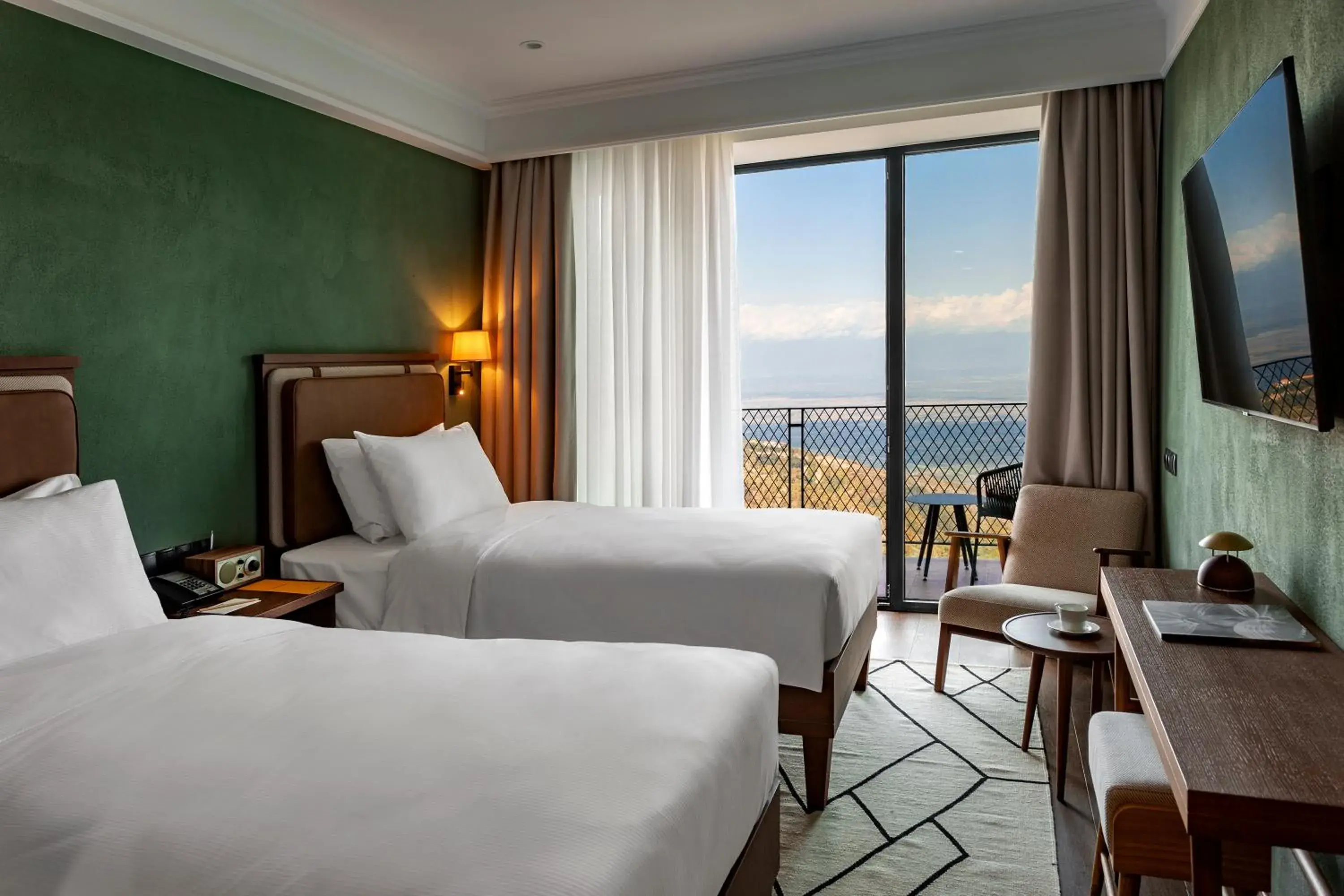 Twin Room with City View - single occupancy in BODBE Hotel Twin Room with City View - single occupancy in BODBE Hotel