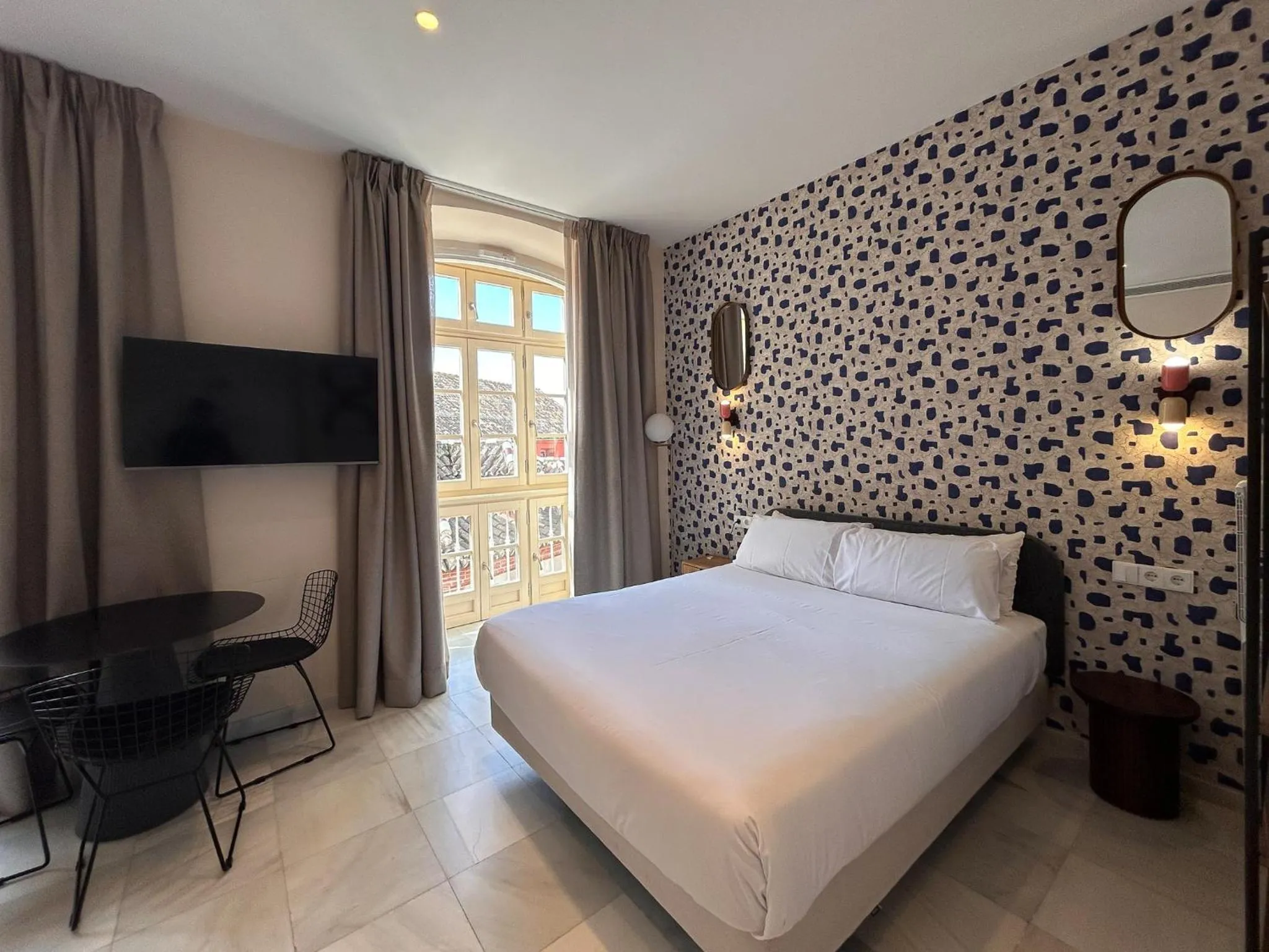 Bedroom, Bed in Smartr Malaga Centro