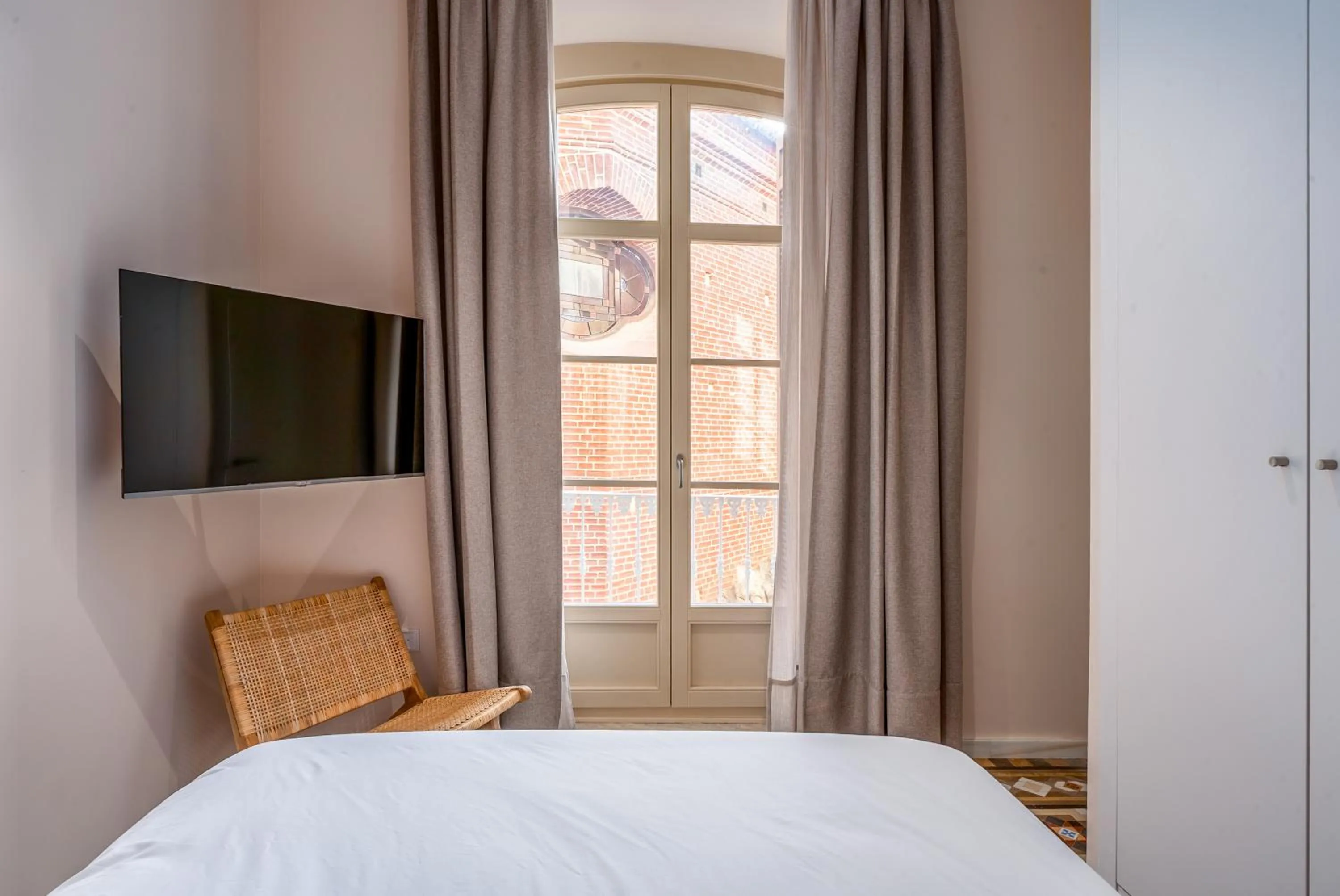 Bedroom, Bed in Smartr Malaga Centro