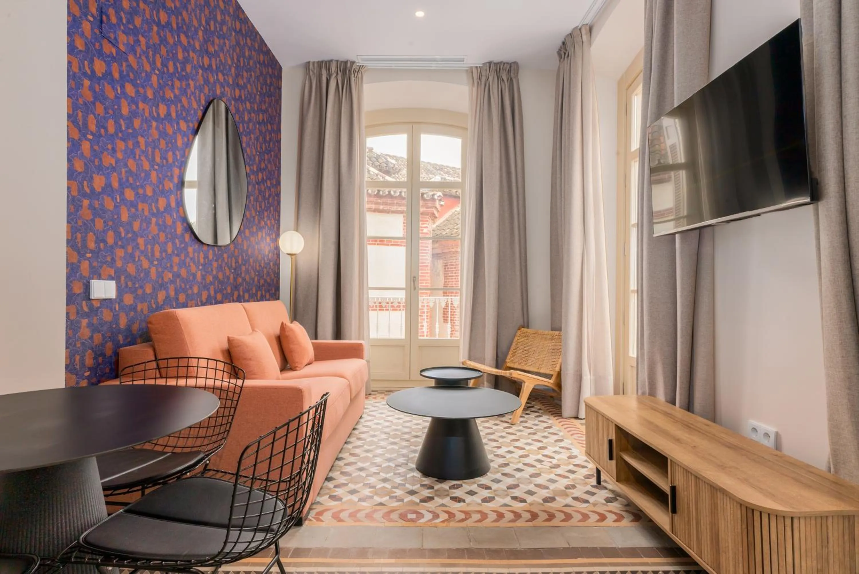 Living room in Smartr Malaga Centro