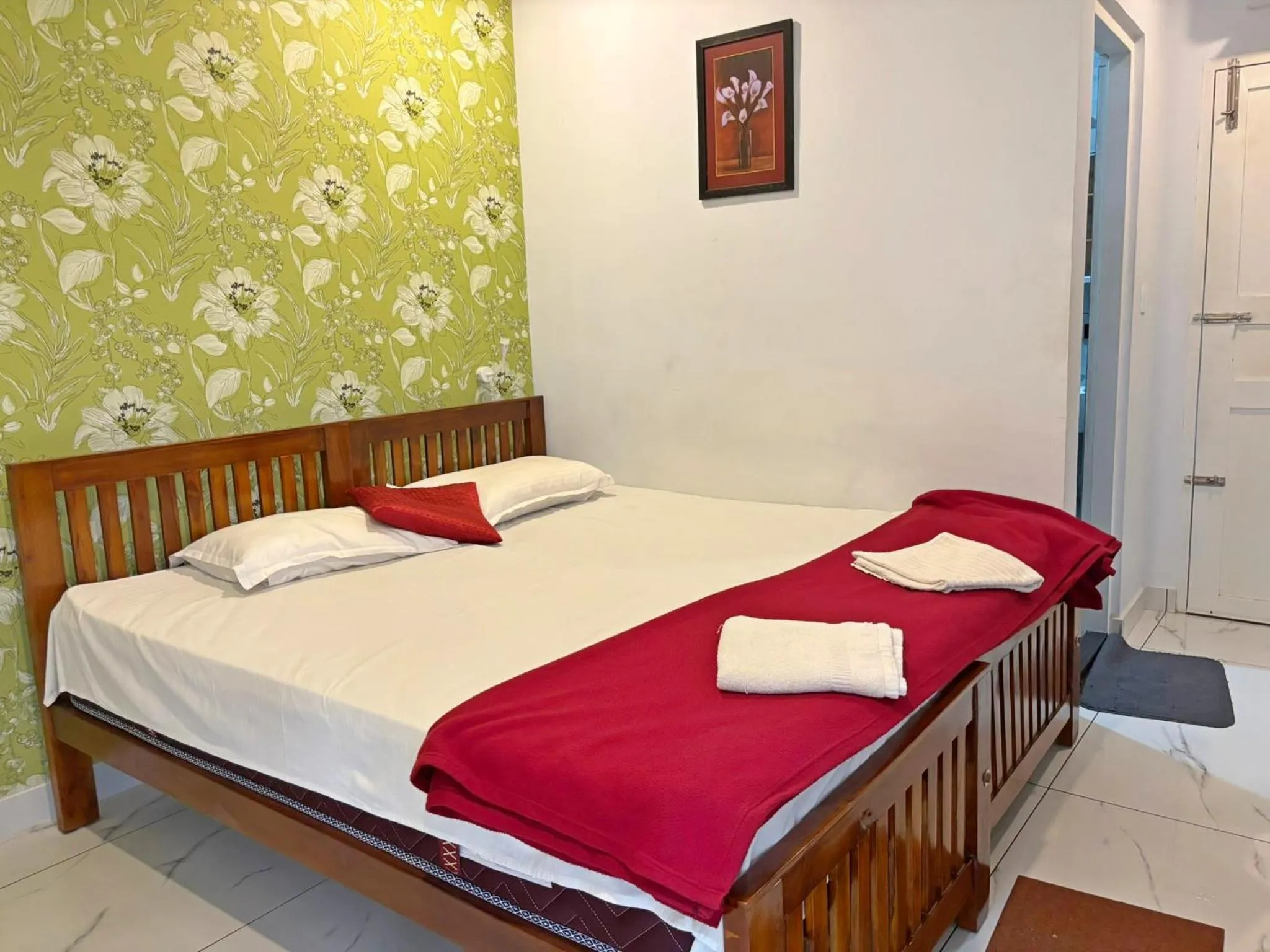 Bed in Panakal Residency, Fort Kochi