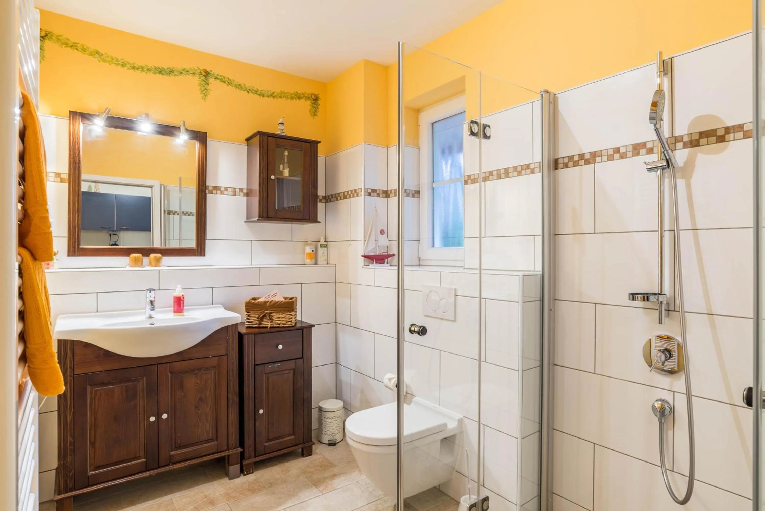 Shower in SCHUSTERjunge Aparthotel