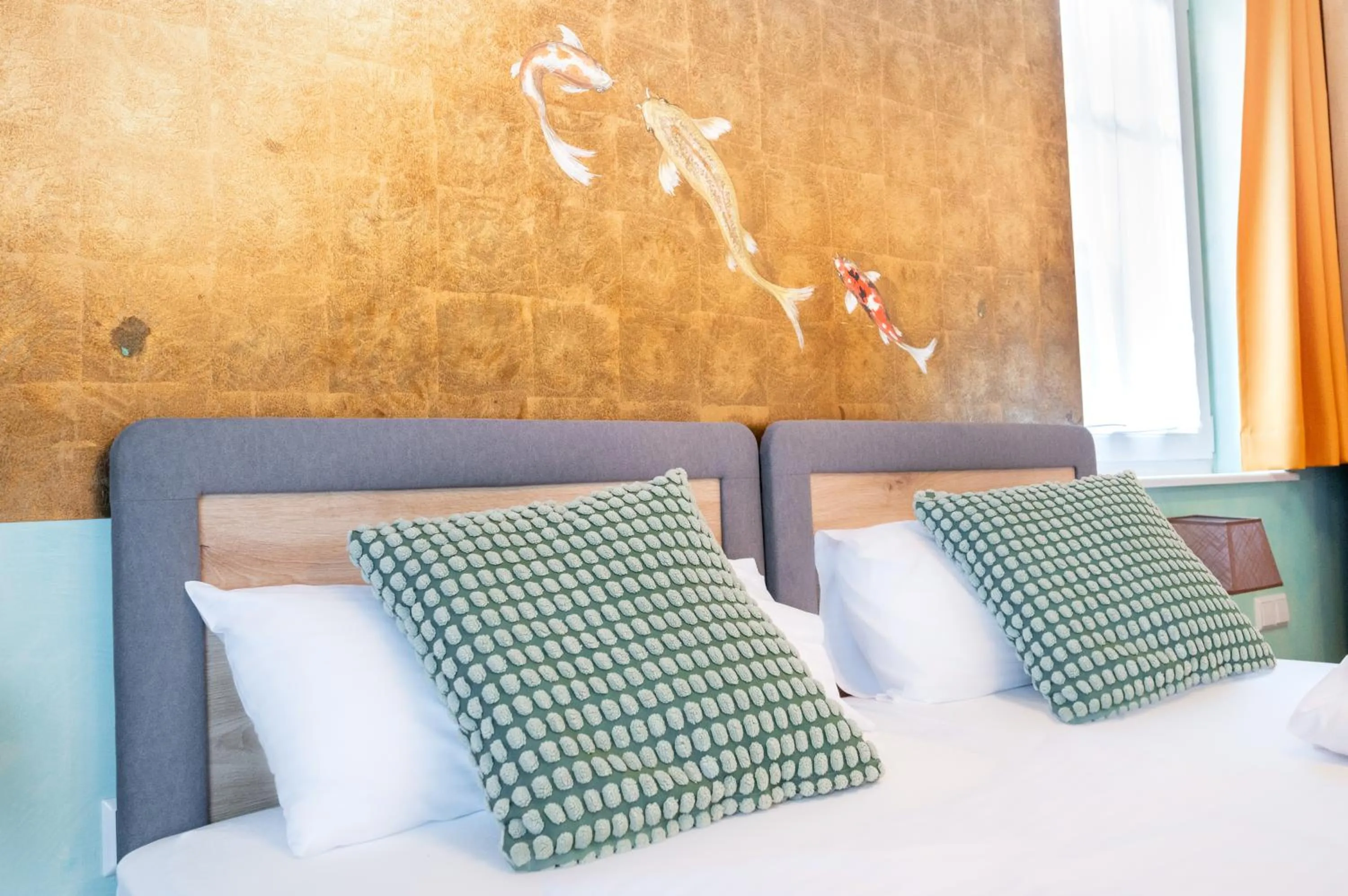 Bed in SCHUSTERjunge Aparthotel I Zentral I Studio Apartments I Küche & Bad I Parkplatz