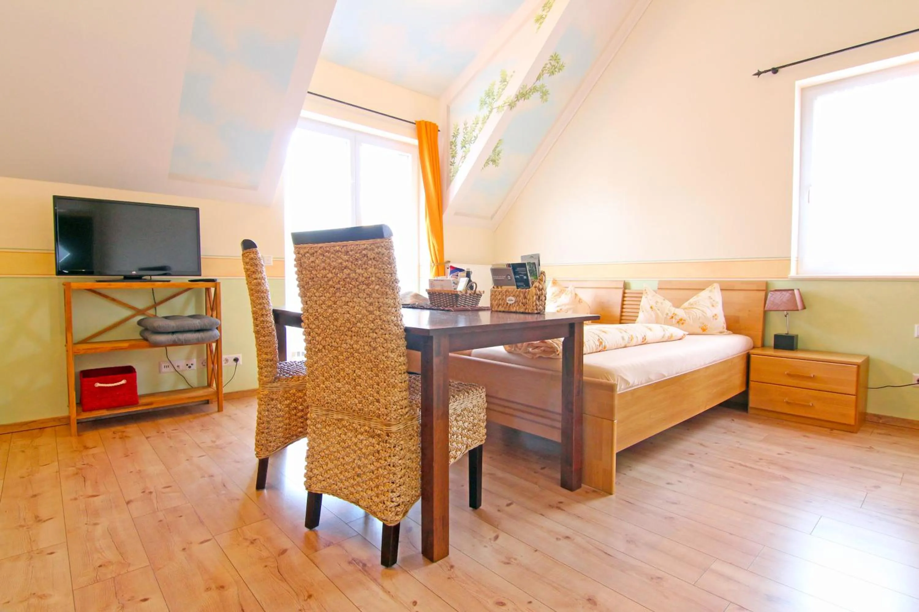 Bed in SCHUSTERjunge Aparthotel