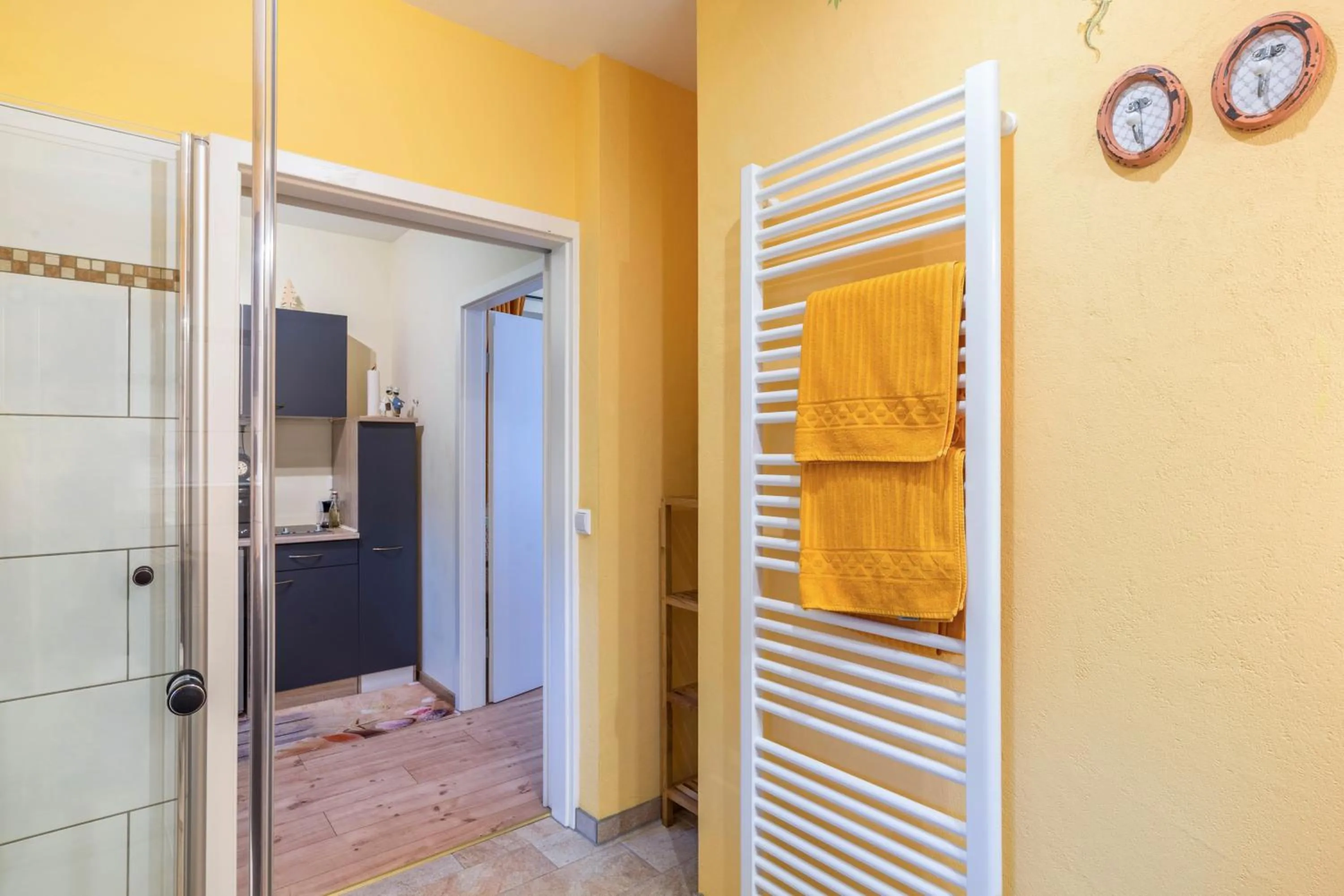 Shower in SCHUSTERjunge Aparthotel