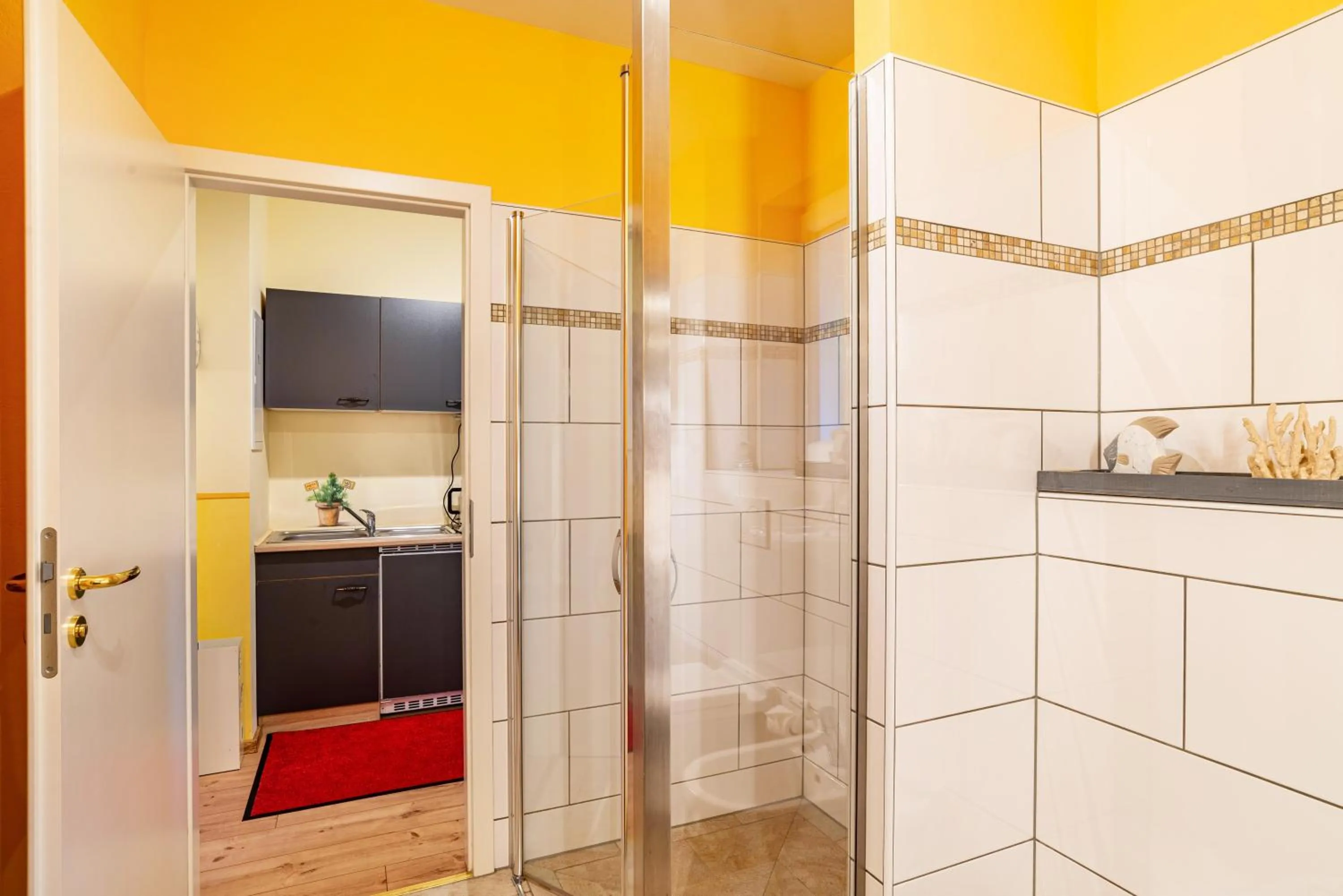 Shower in SCHUSTERjunge Aparthotel