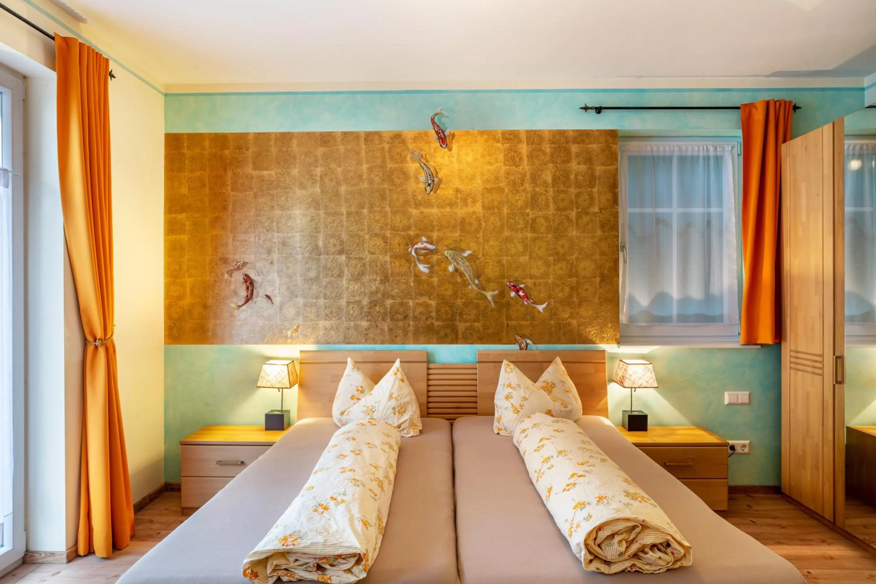 Bed in SCHUSTERjunge Aparthotel