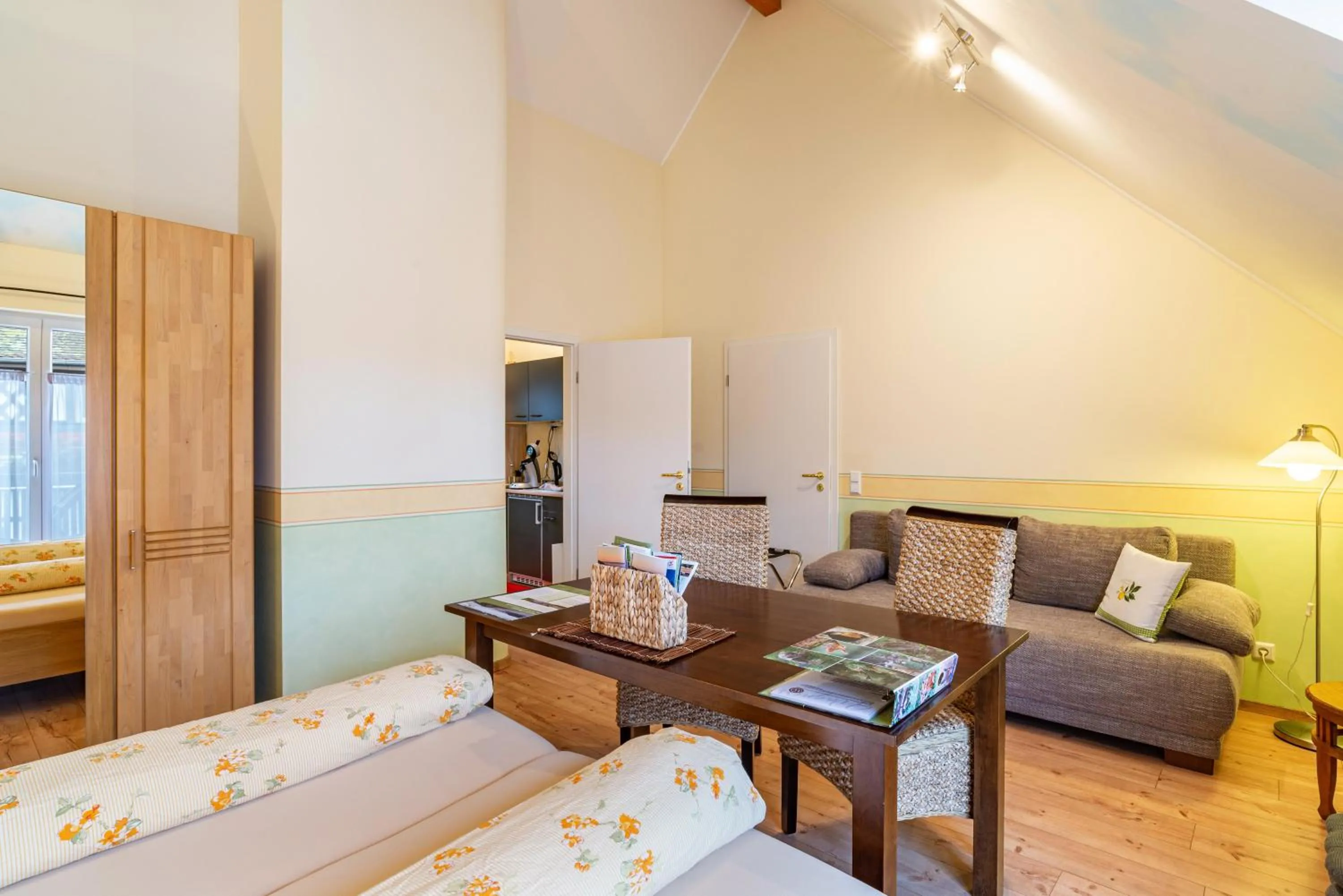 Bed in SCHUSTERjunge Aparthotel