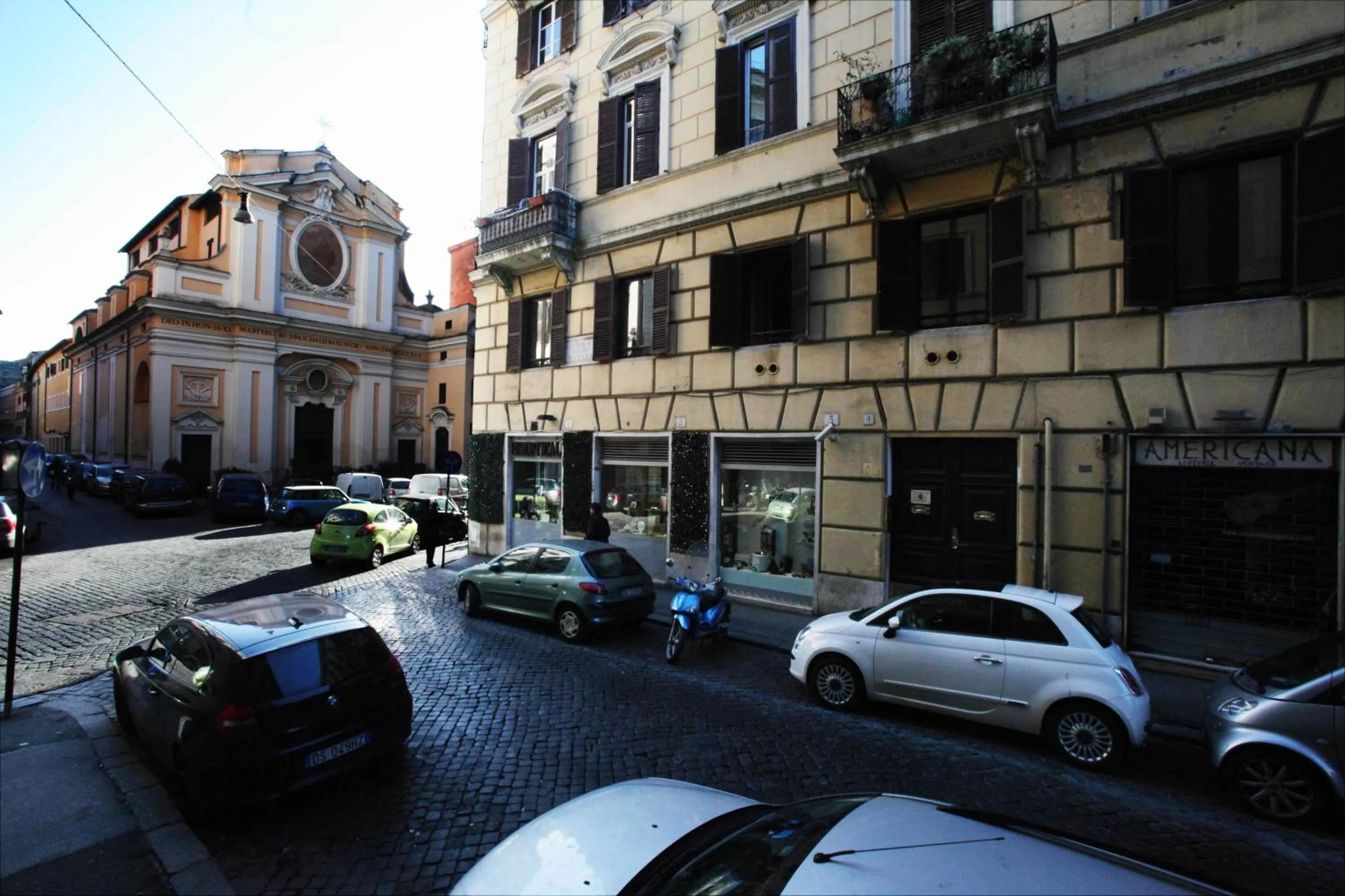 Area and facilities in Trastevere Dream House