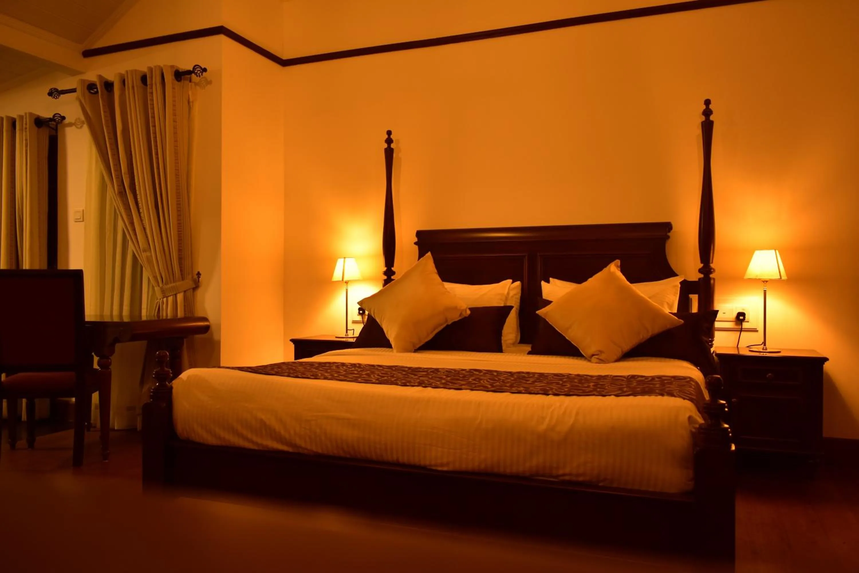 Bedroom, Bed in Hill Cottage