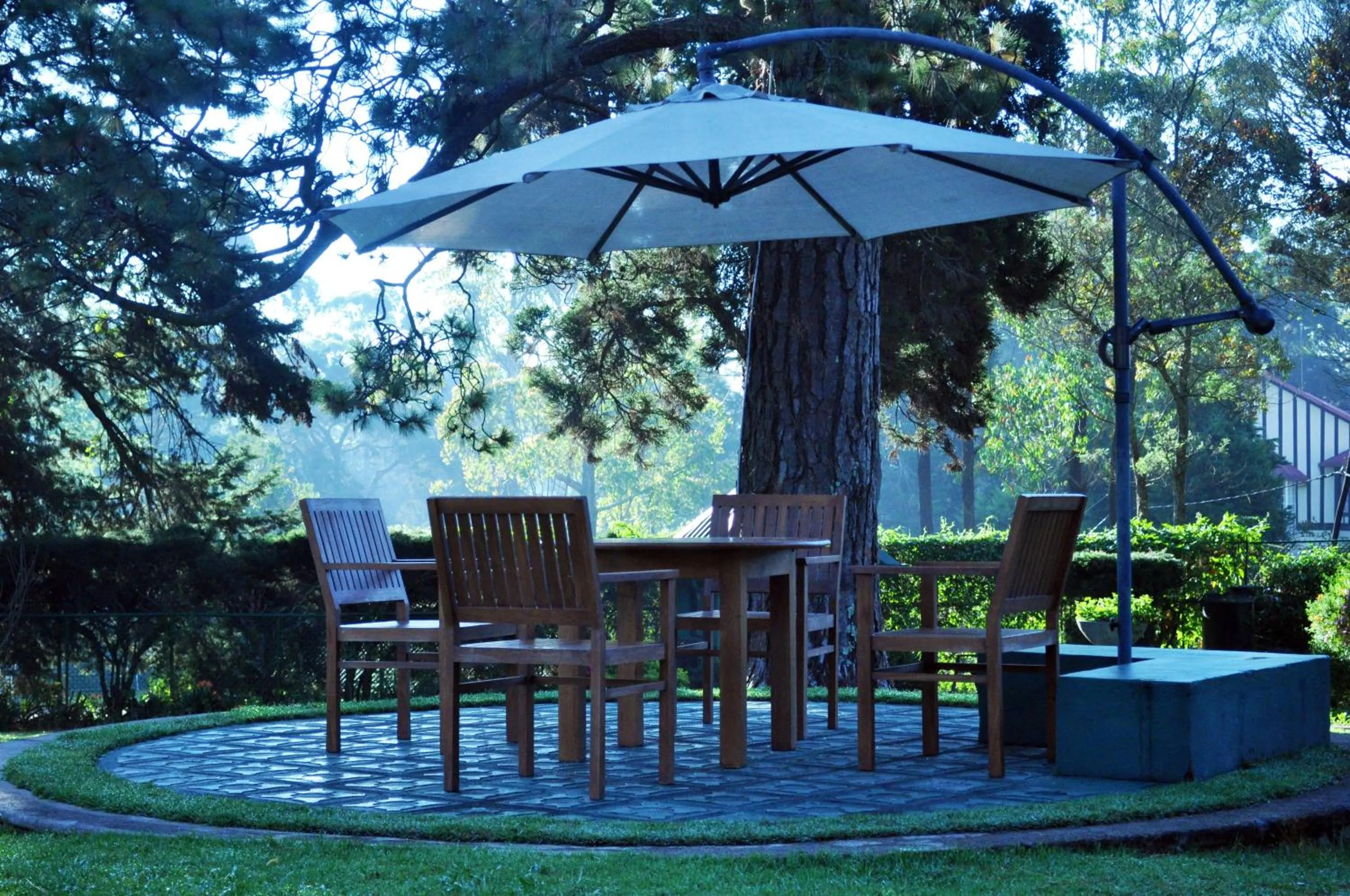 Patio in Hill Cottage