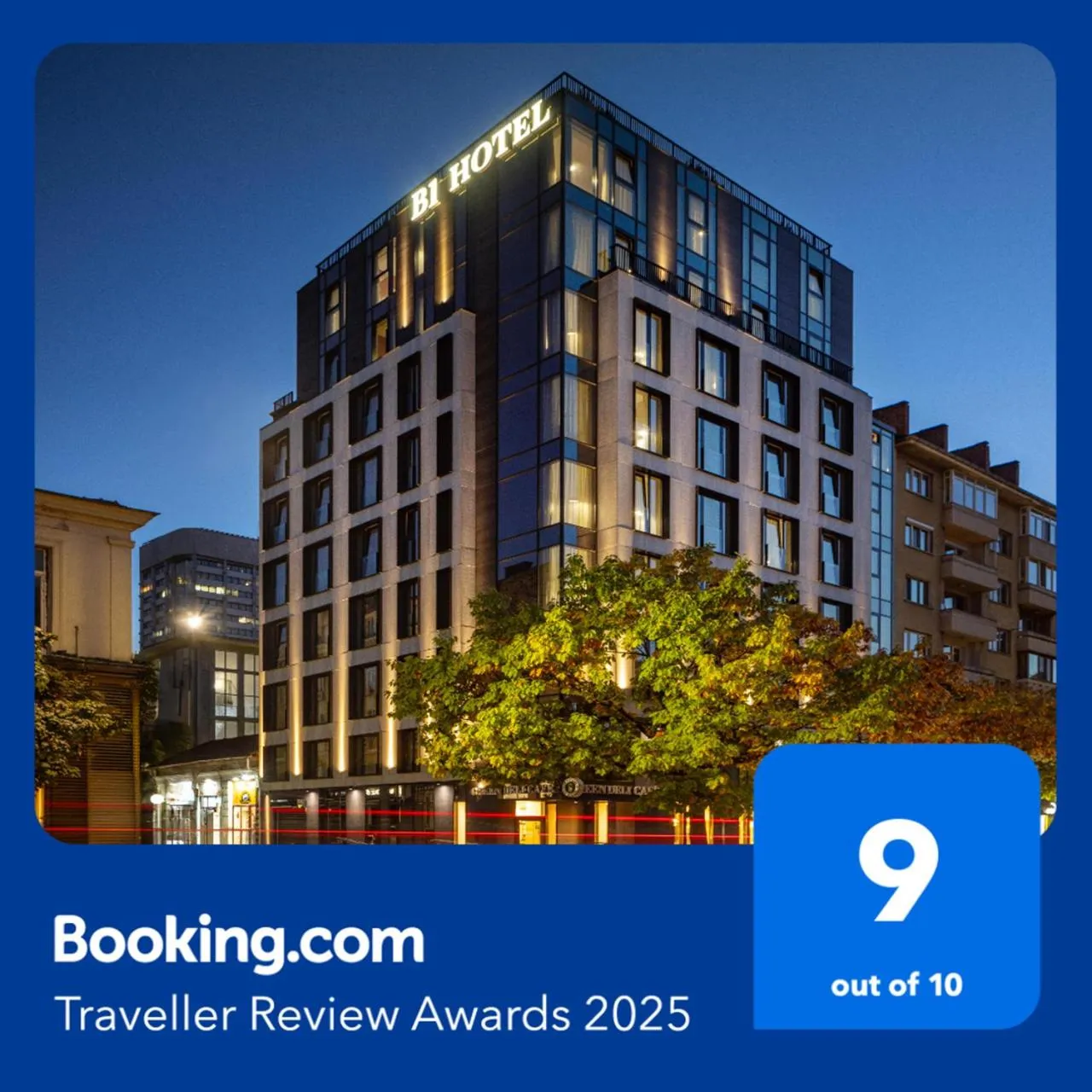 Property building in B1 Downtown Hotel, Sofia