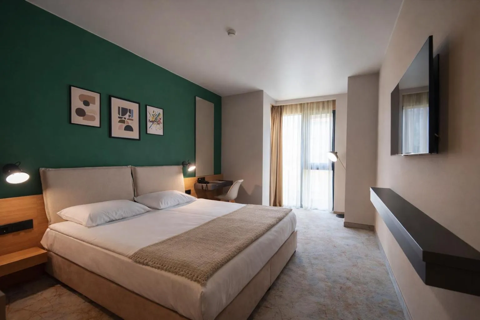 Bed in B1 Downtown Hotel, Sofia