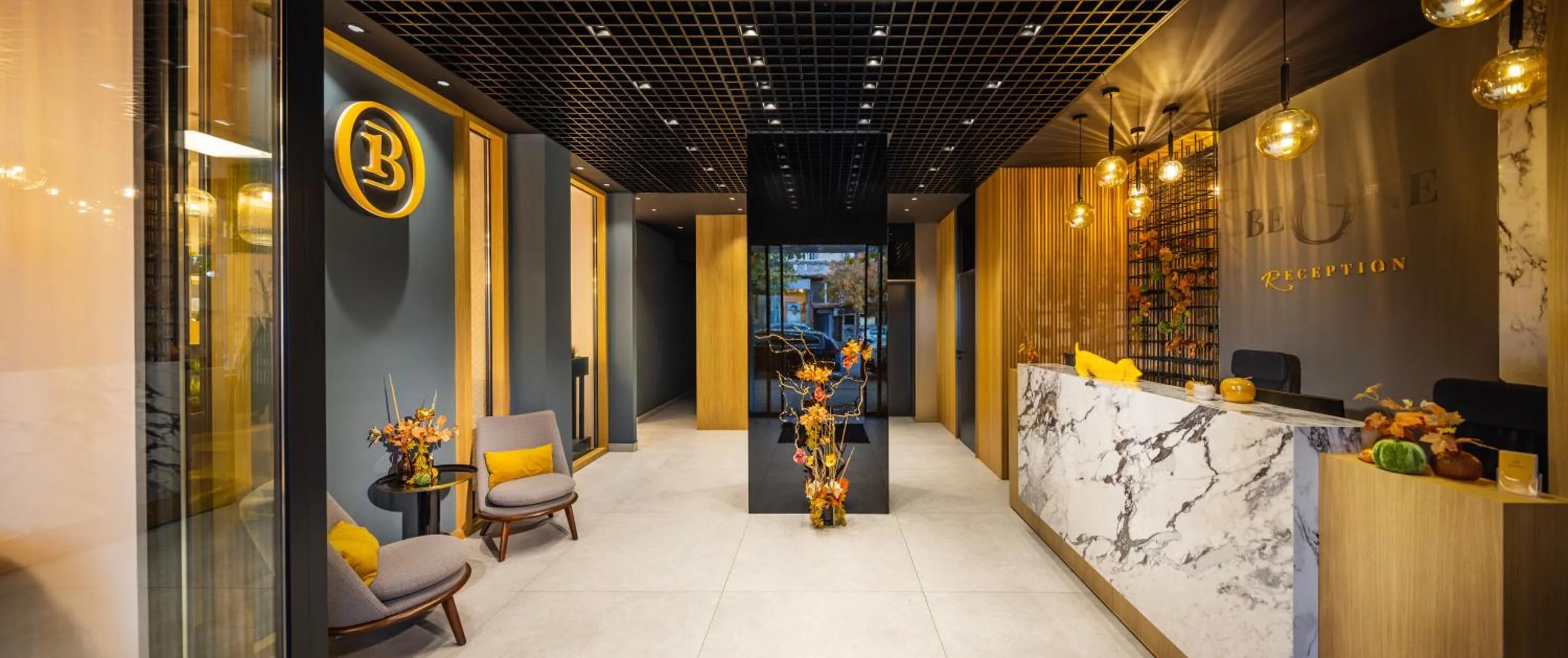 Lobby or reception in B1 Downtown Hotel