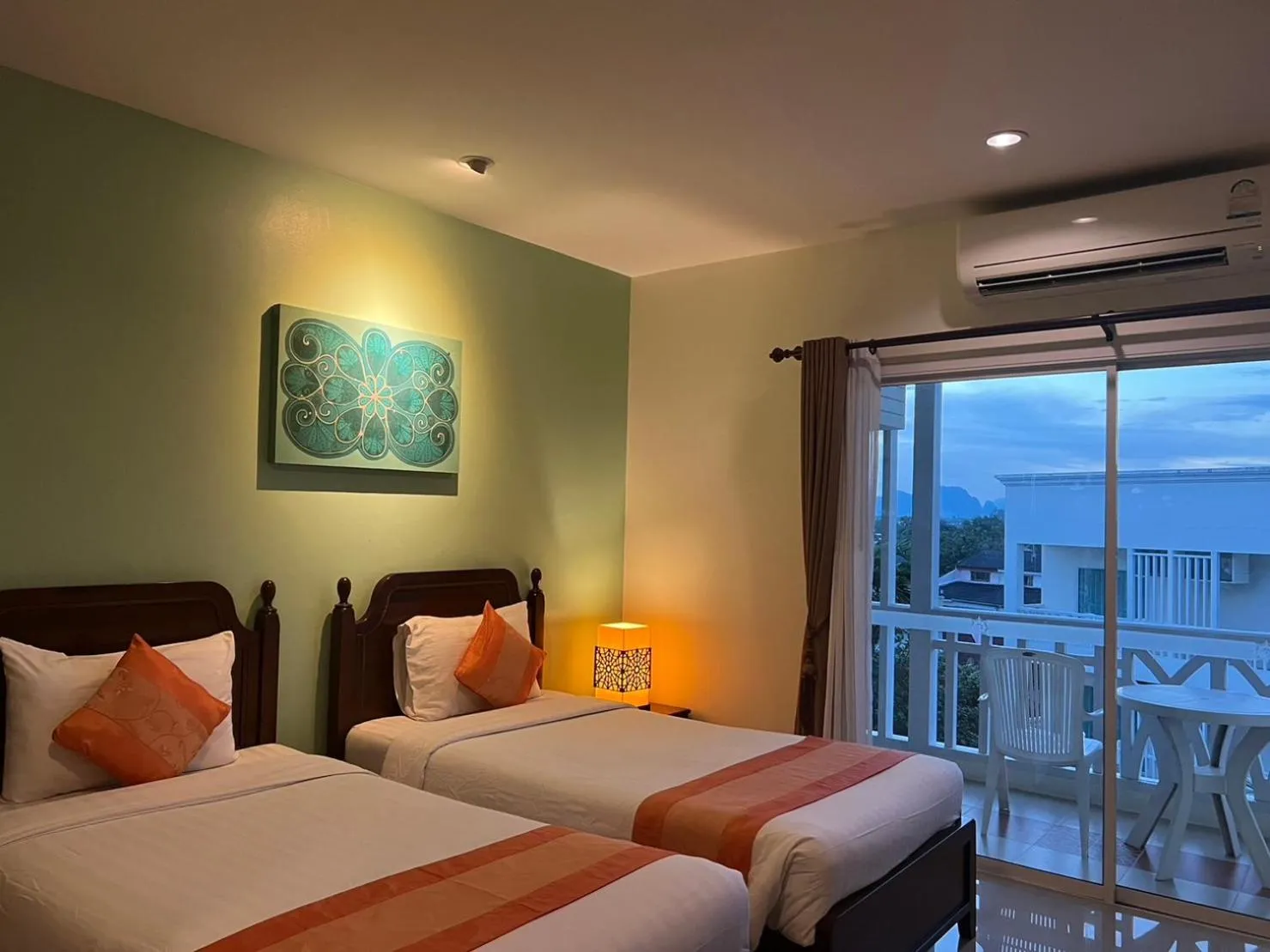 Bed in Krabi Front Bay Resort