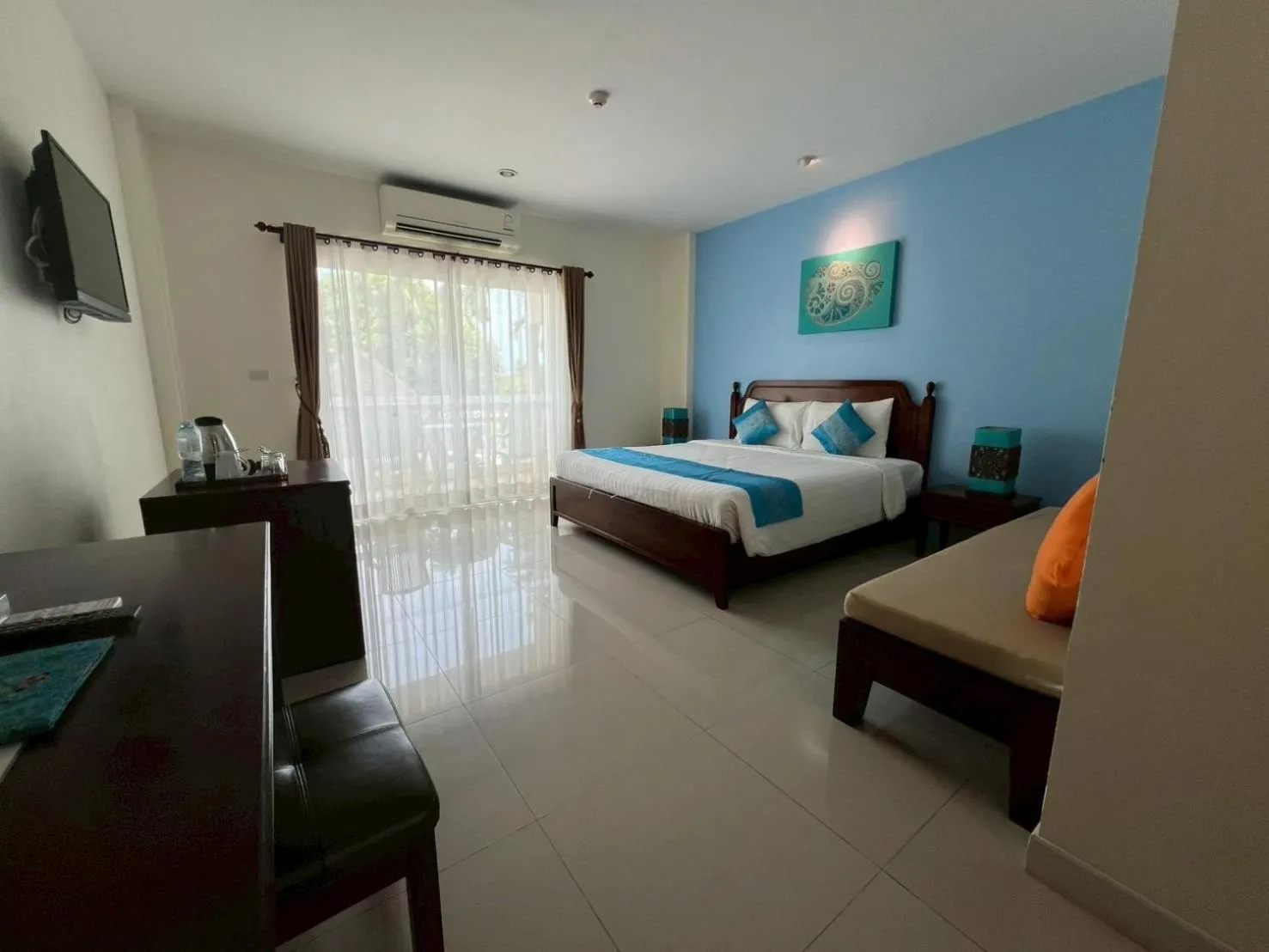 Bed in Krabi Front Bay Resort