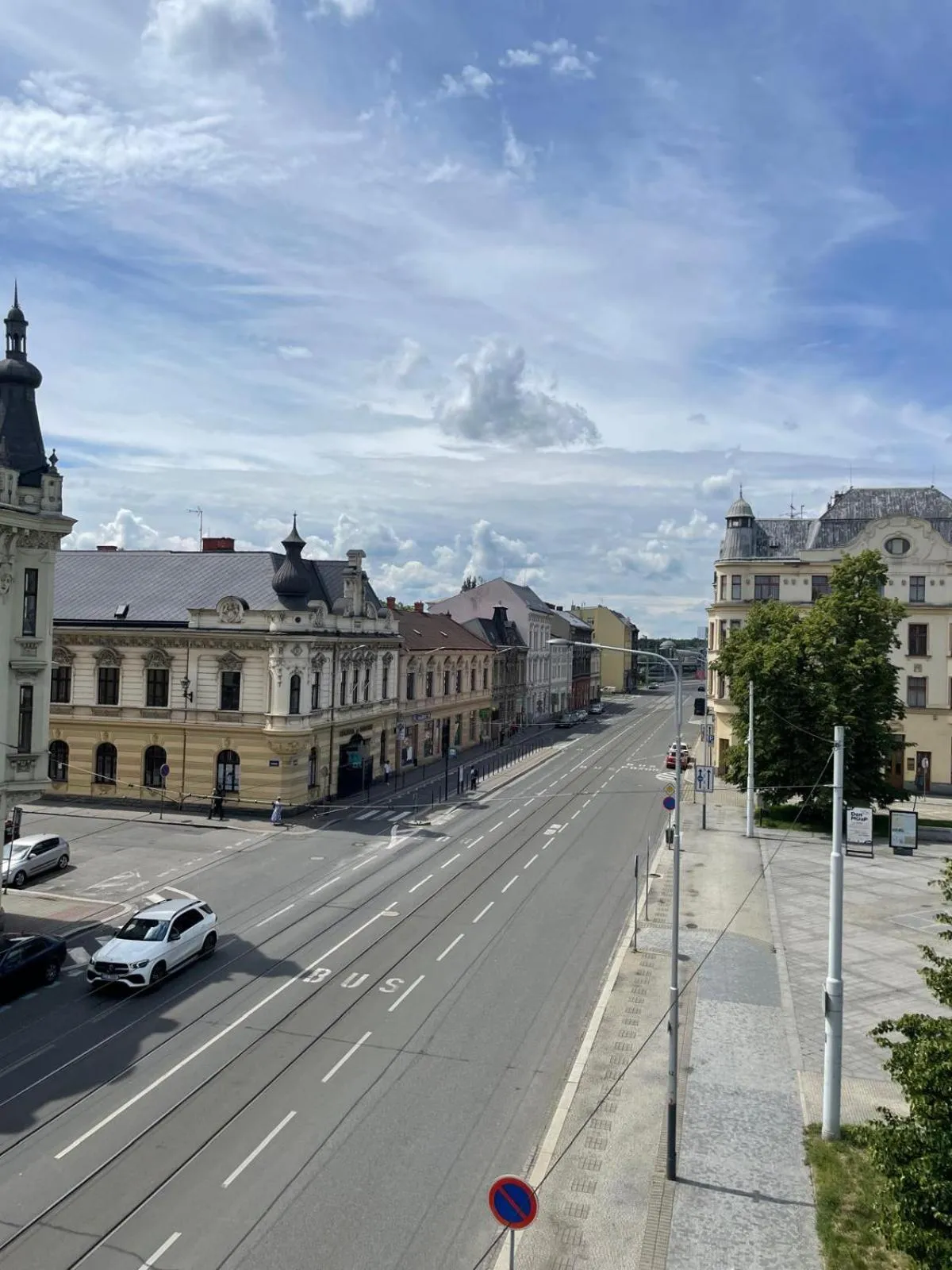 City view in Hostel Moravia Ostrava