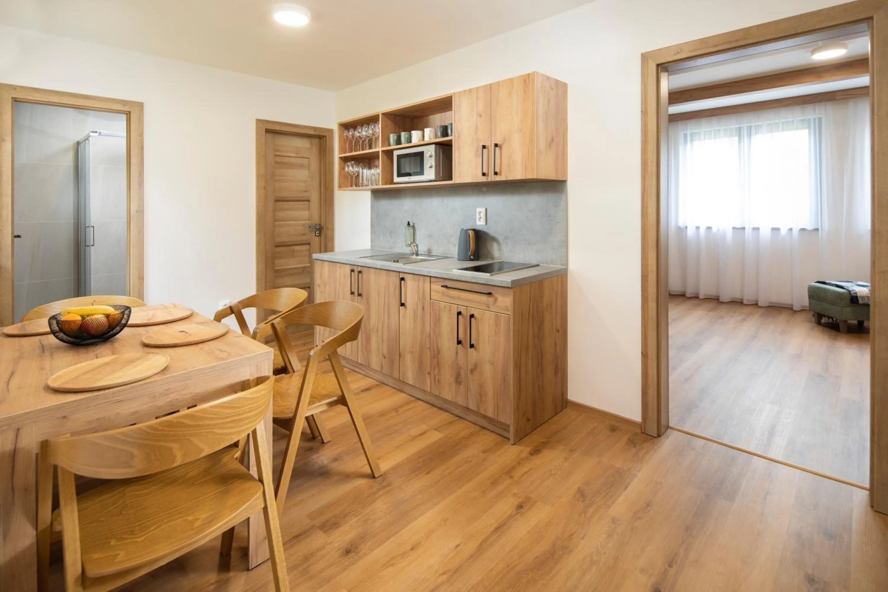 Kitchen or kitchenette in Hotel Granit Smrekovica