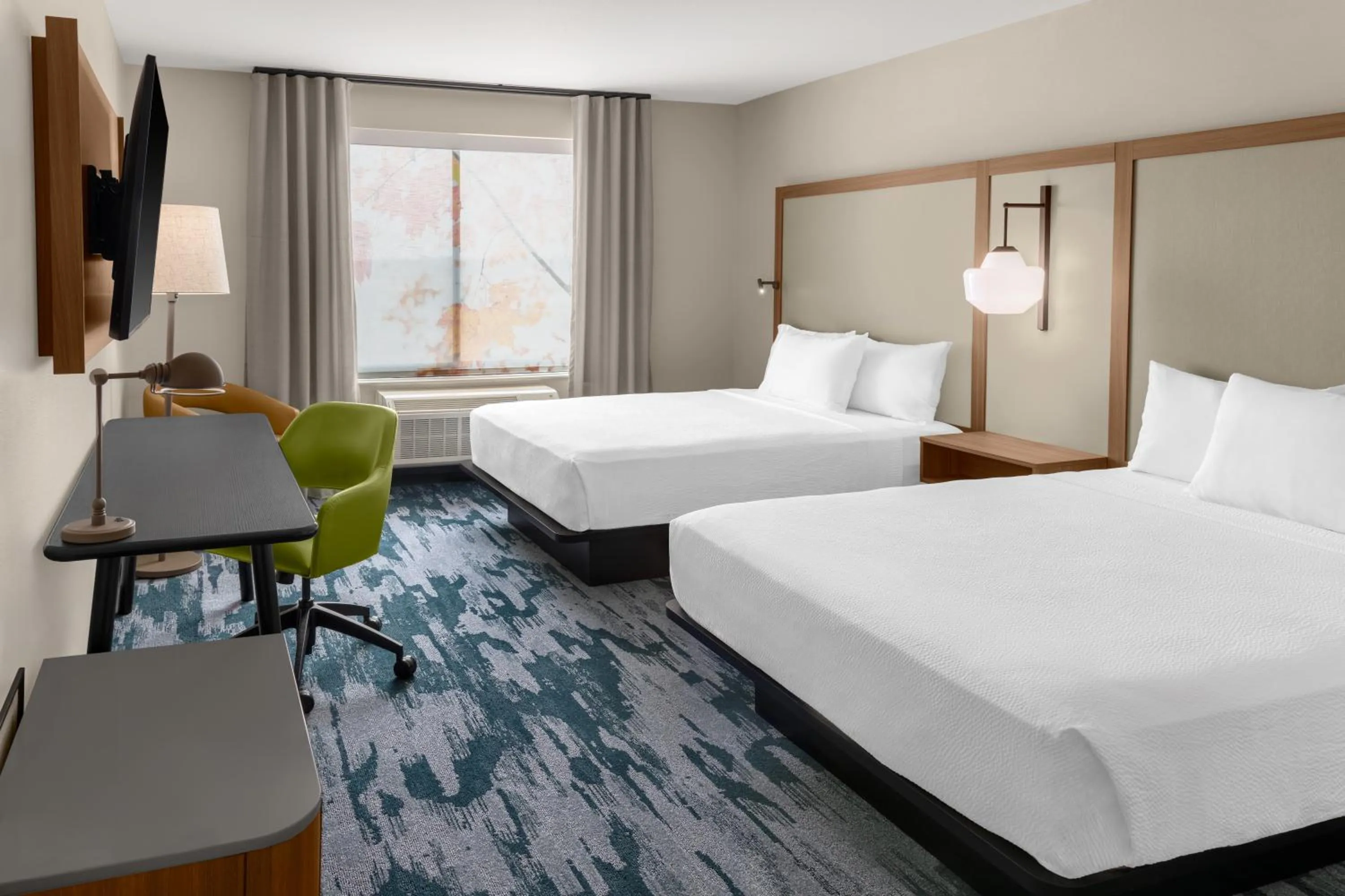 Bed in Fairfield by Marriott Inn & Suites Norwalk