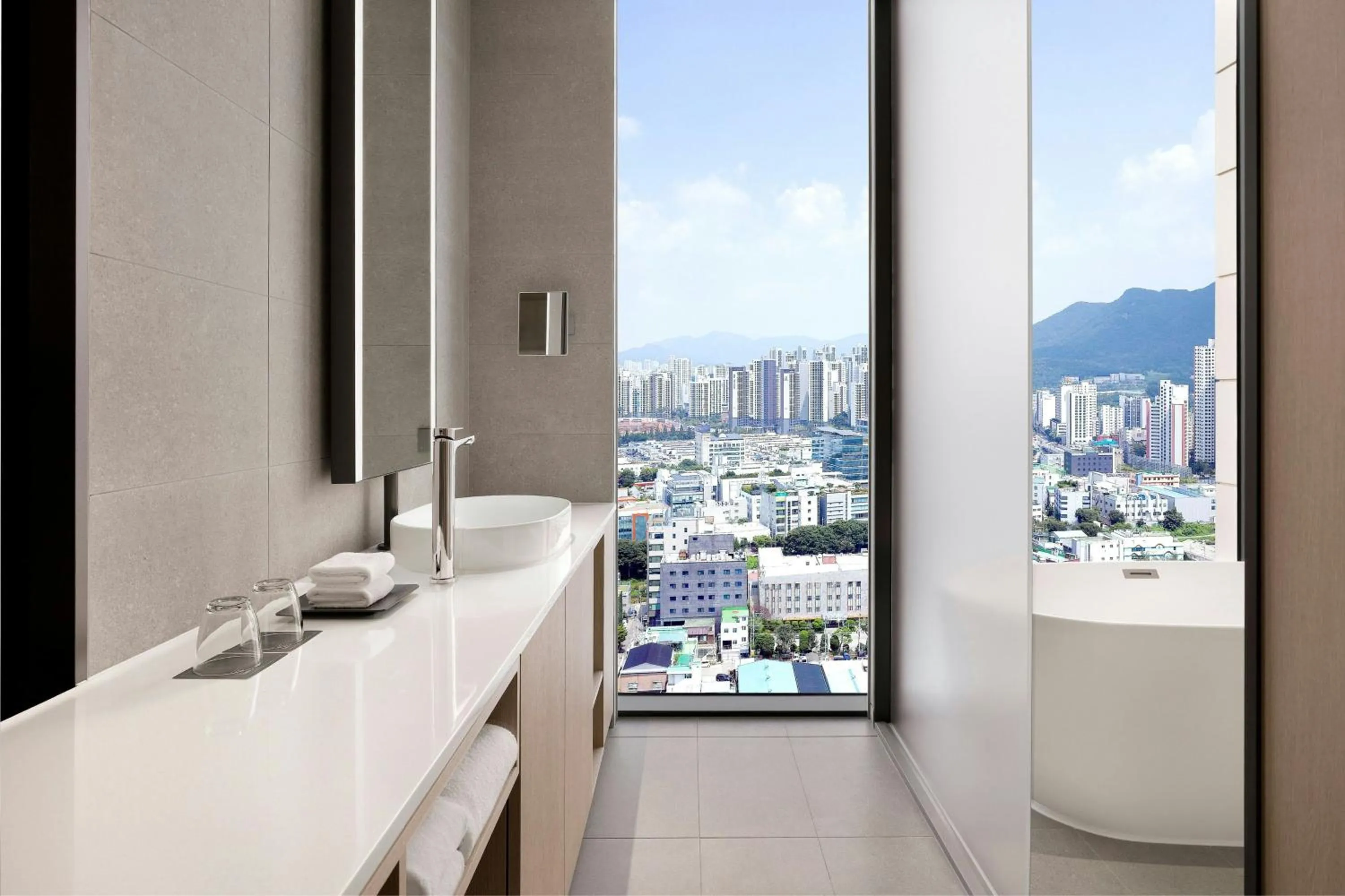 Bathroom in AC Hotel by Marriott Seoul Geumjeong