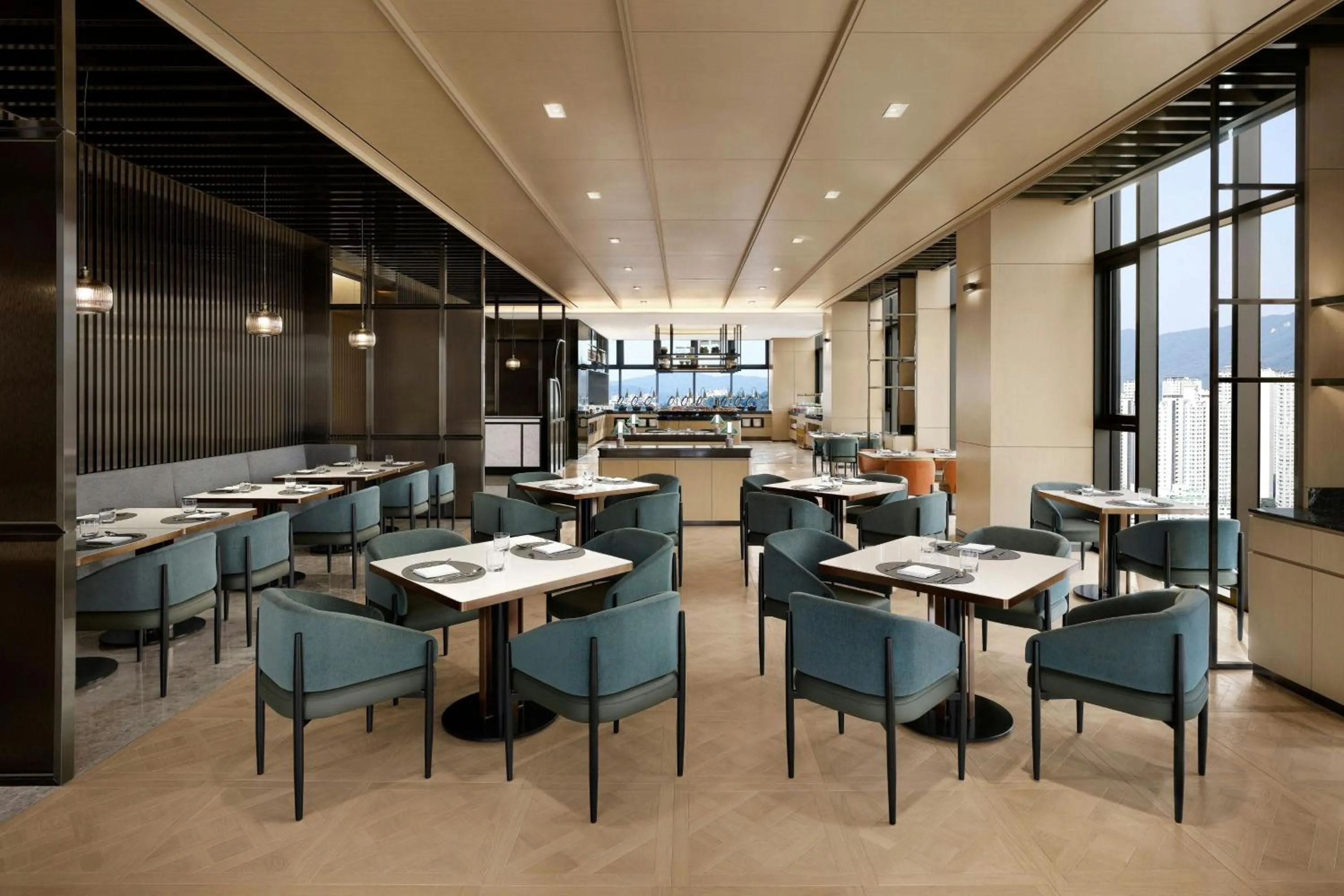 Kitchen or kitchenette in AC Hotel by Marriott Seoul Geumjeong