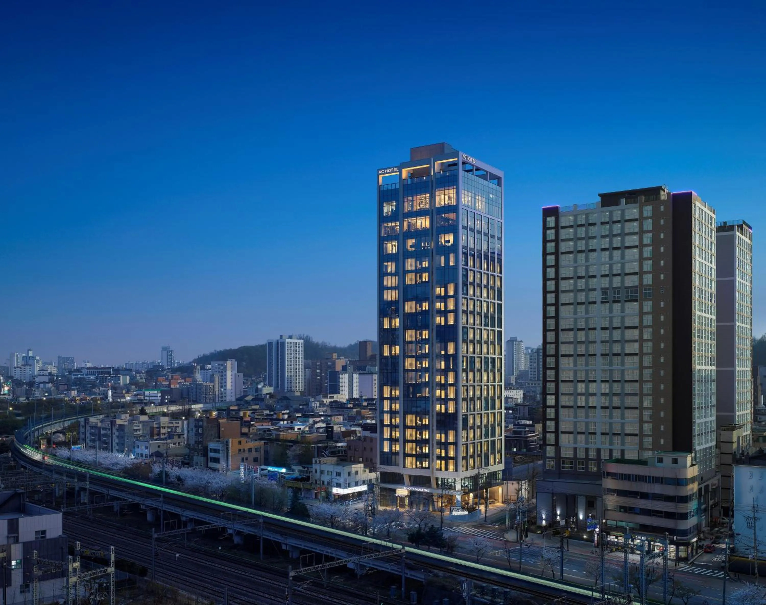 Property building in AC Hotel by Marriott Seoul Geumjeong