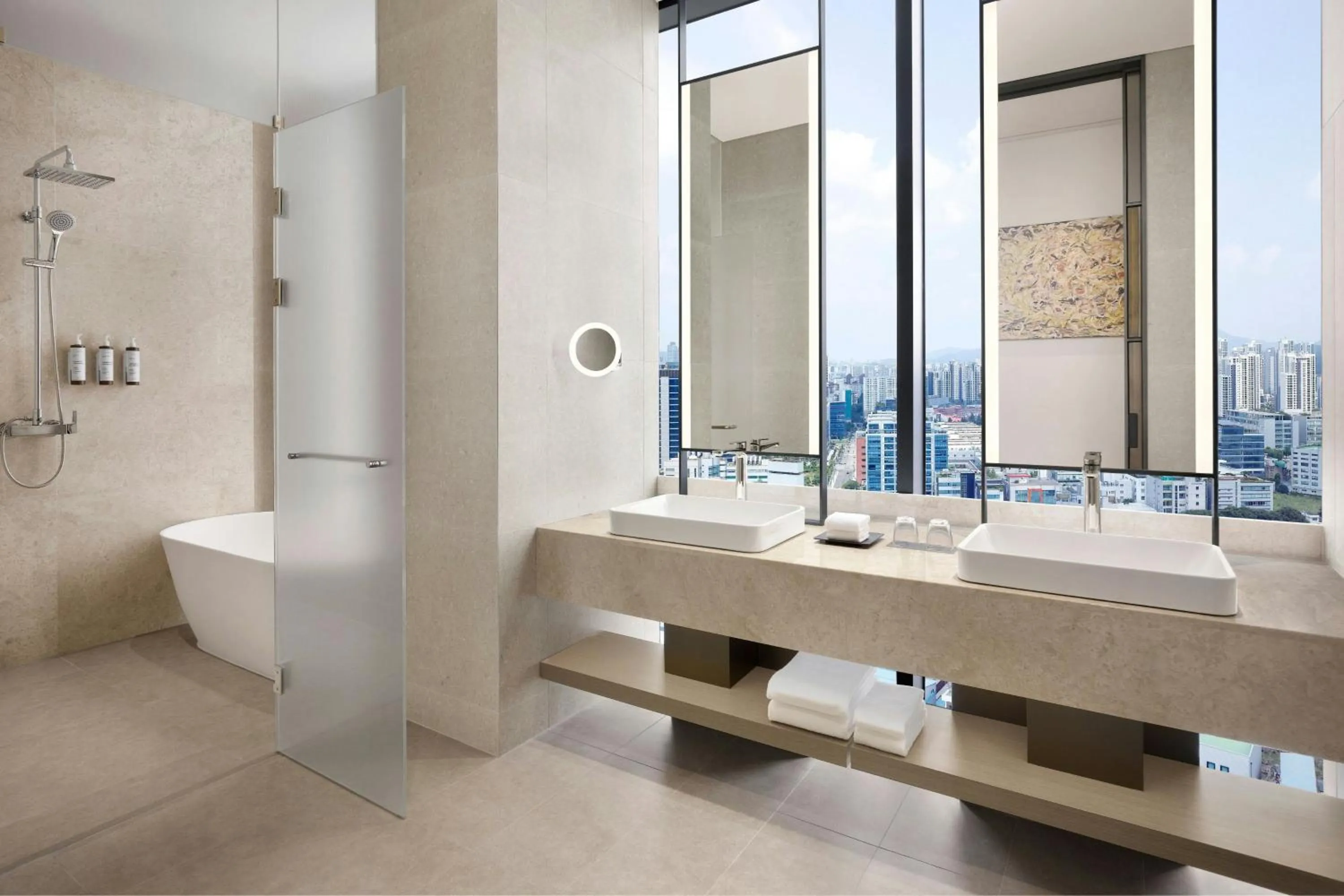 Bathroom in AC Hotel by Marriott Seoul Geumjeong