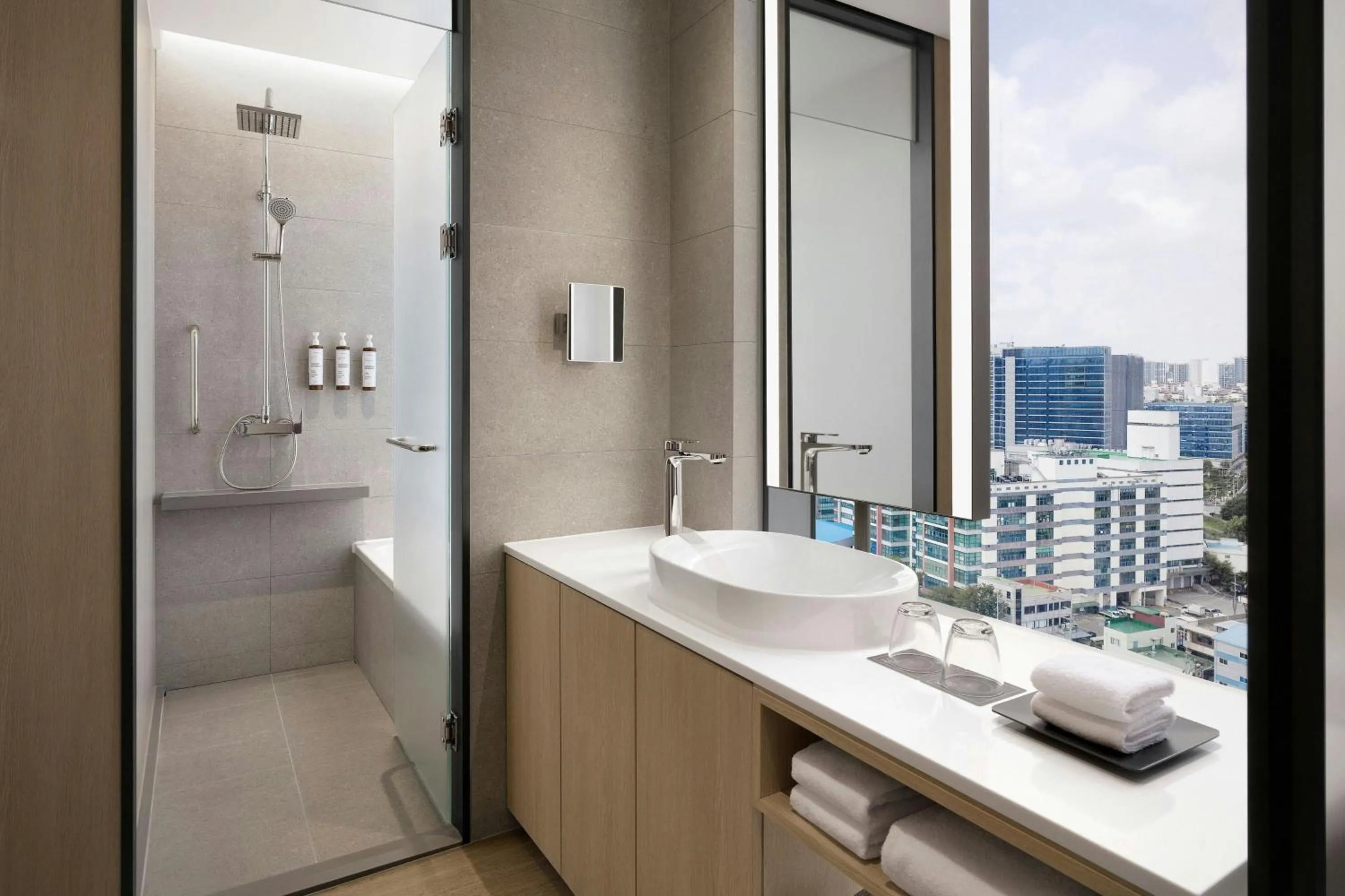 Bathroom in AC Hotel by Marriott Seoul Geumjeong