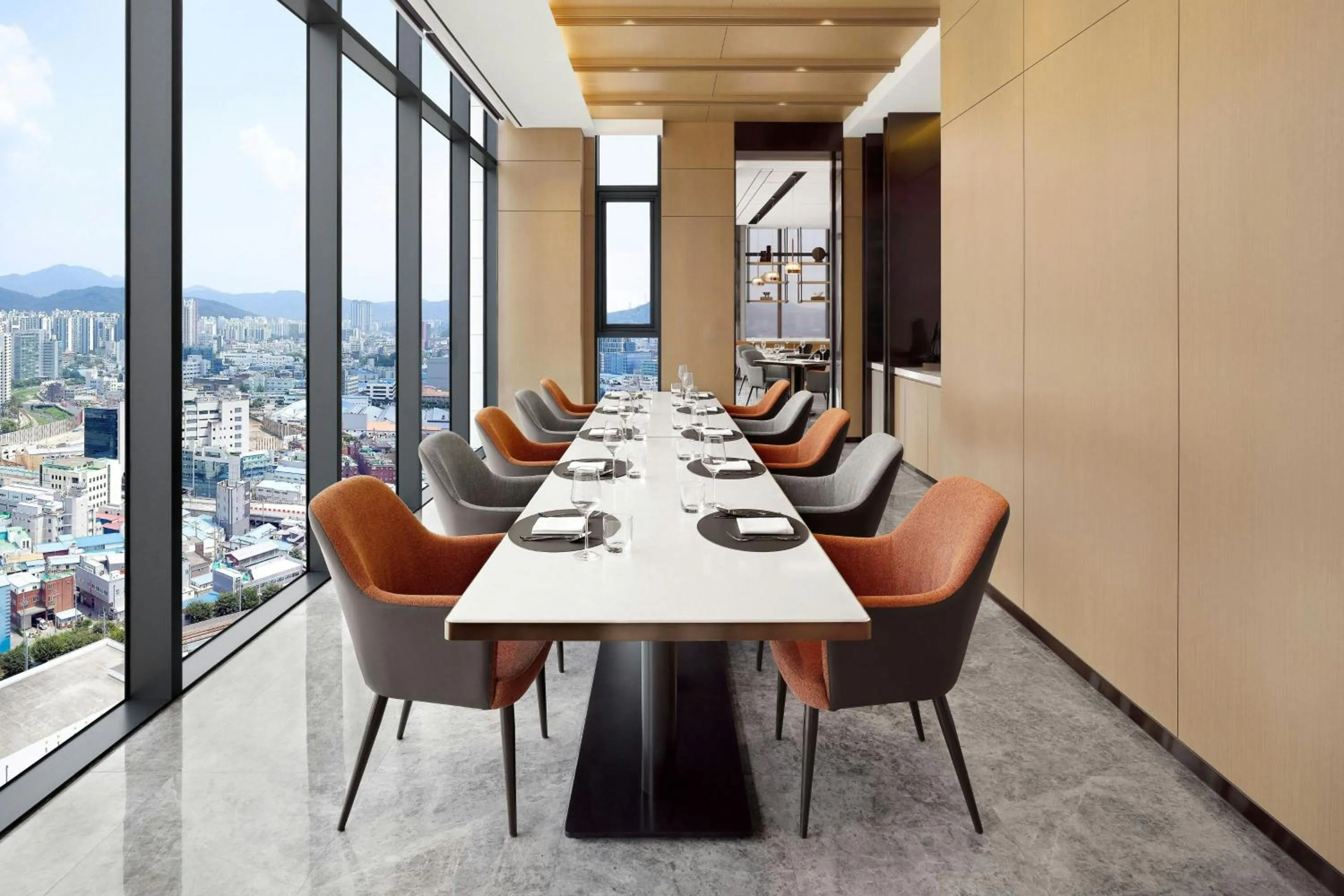 Kitchen or kitchenette in AC Hotel by Marriott Seoul Geumjeong