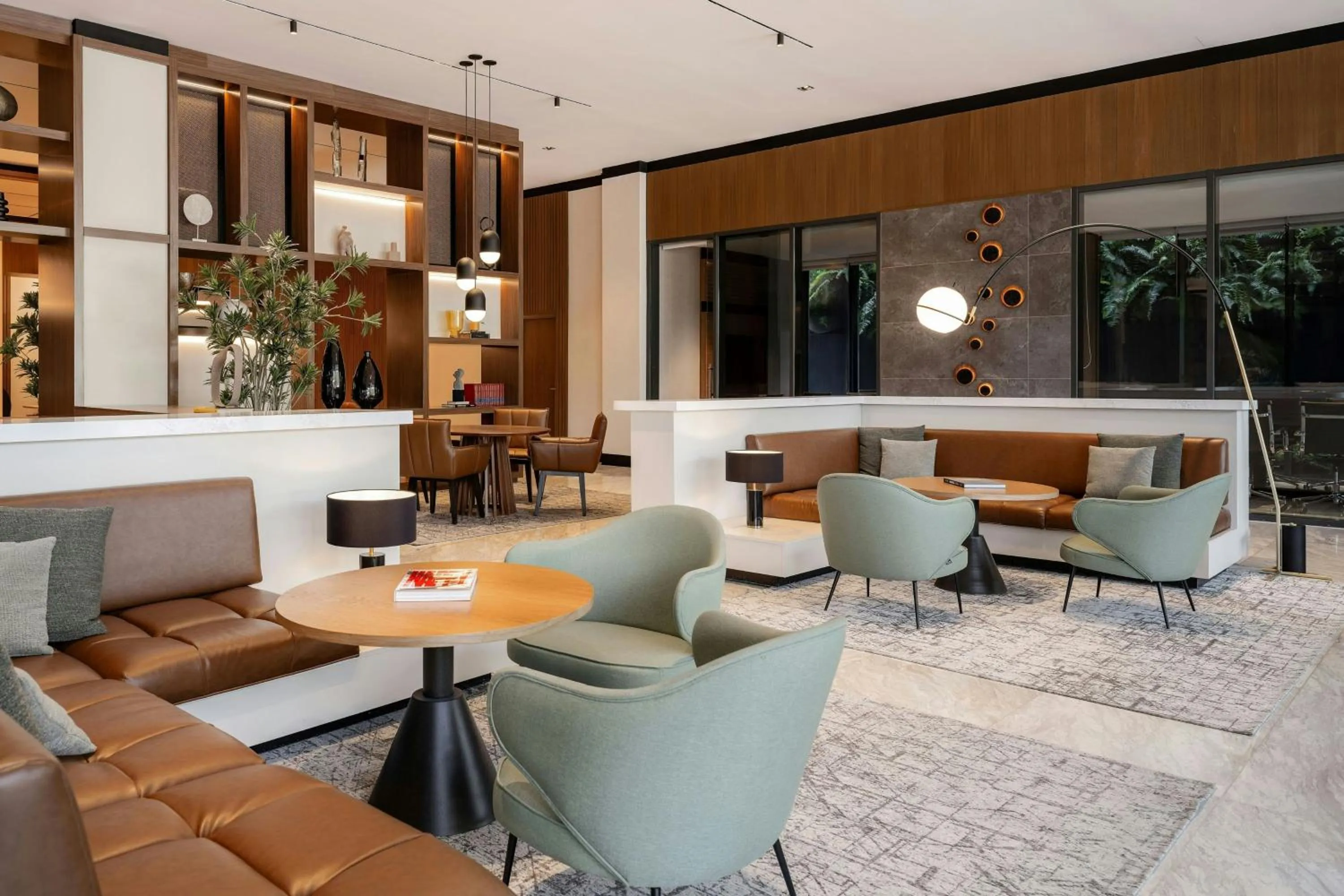 Lobby or reception in AC Hotel by Marriott Santiago de los Caballeros