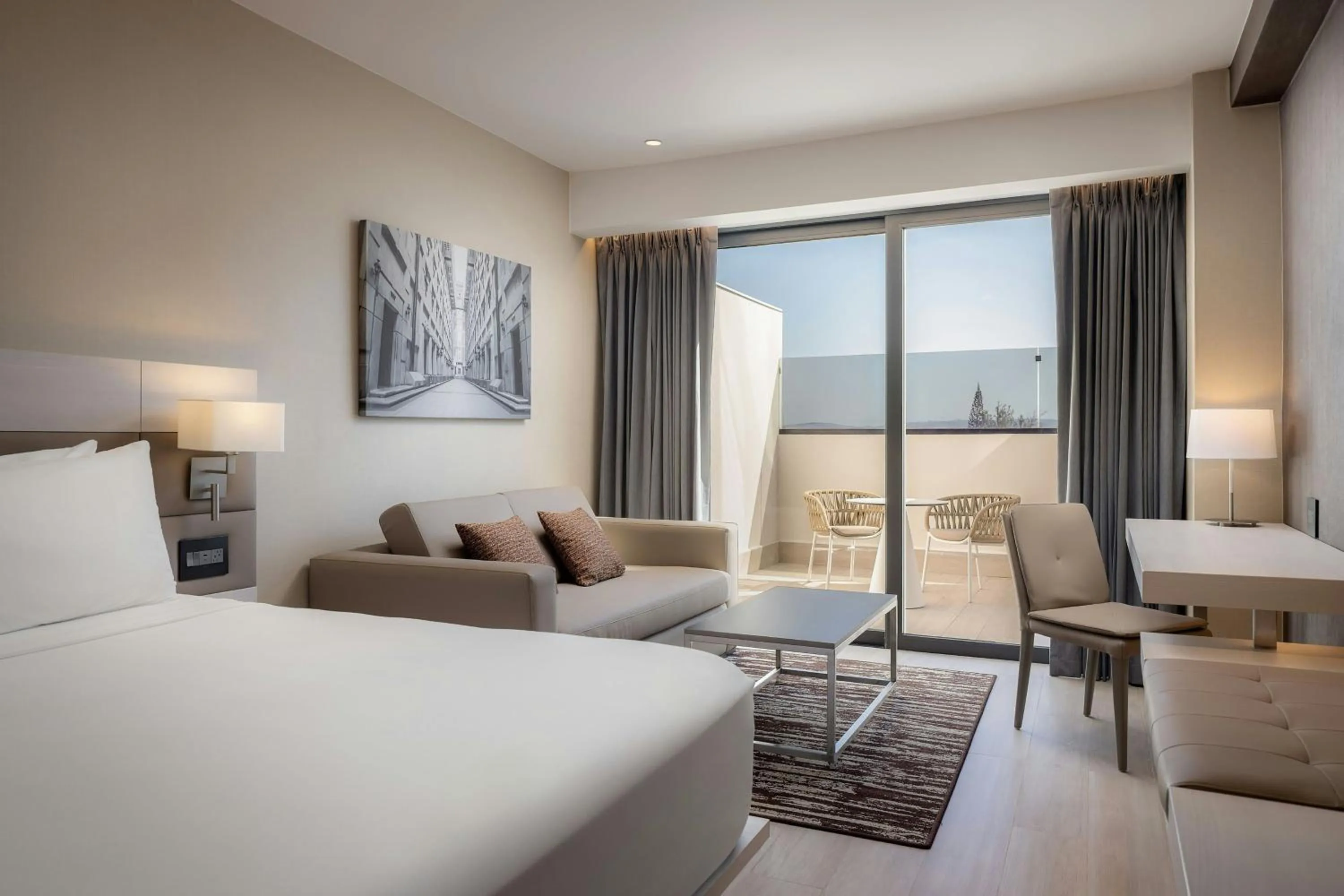 Photo of the whole room, Bed in AC Hotel by Marriott Santiago de los Caballeros