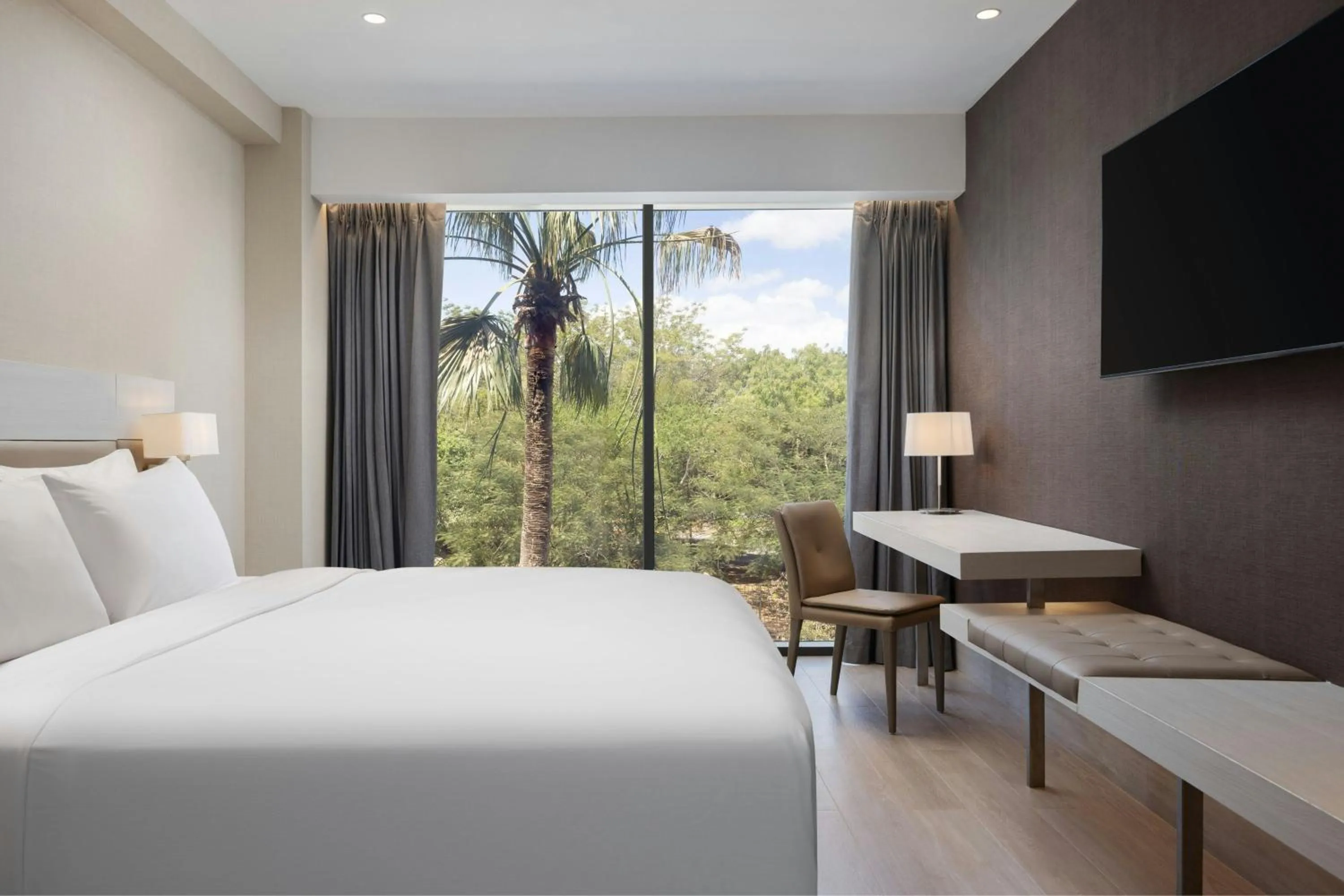 Photo of the whole room, Bed in AC Hotel by Marriott Santiago de los Caballeros