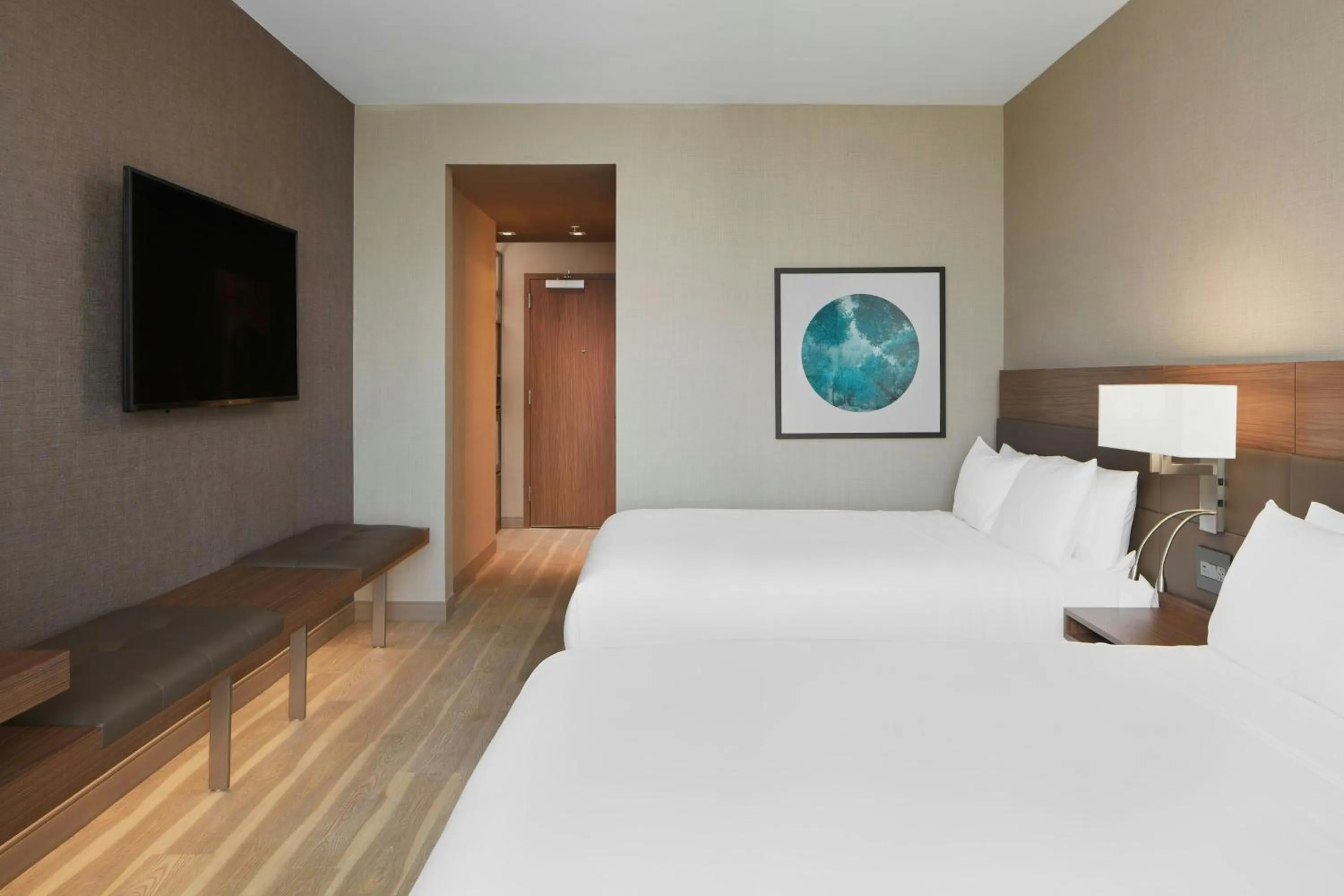 Photo of the whole room, Bed in AC Hotel by Marriott Reston