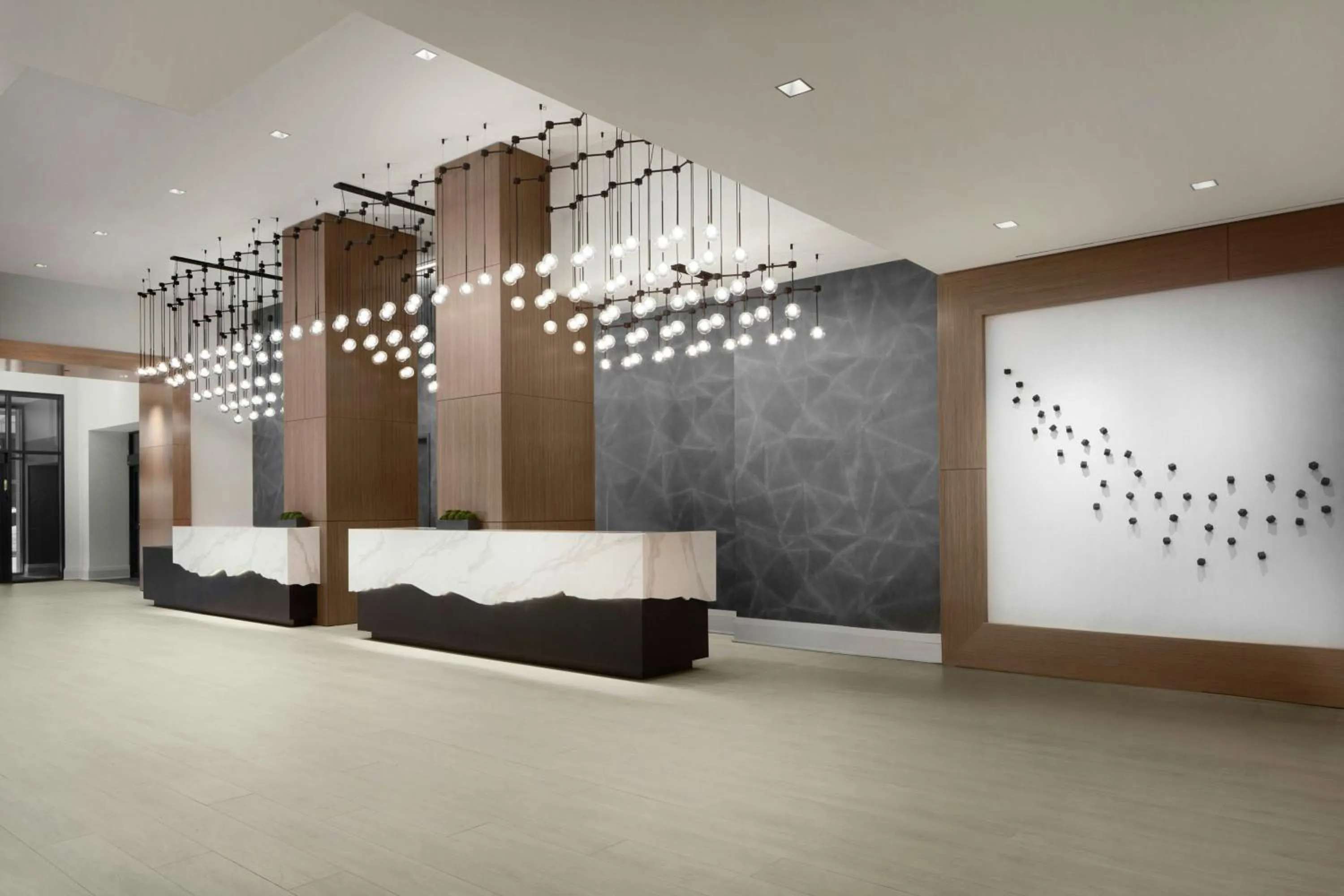 Lobby or reception in AC Hotel by Marriott Reston