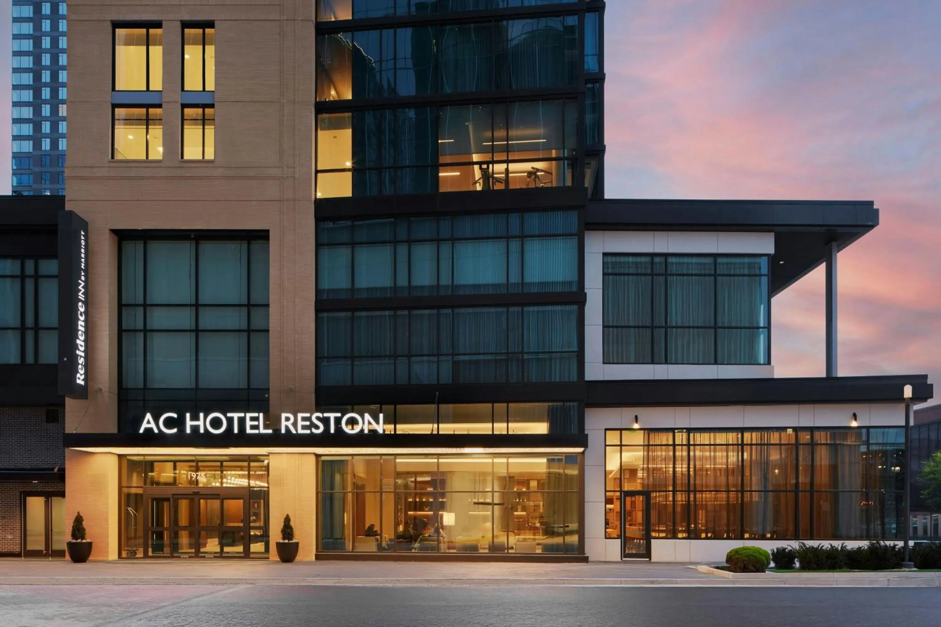 Property building in AC Hotel by Marriott Reston