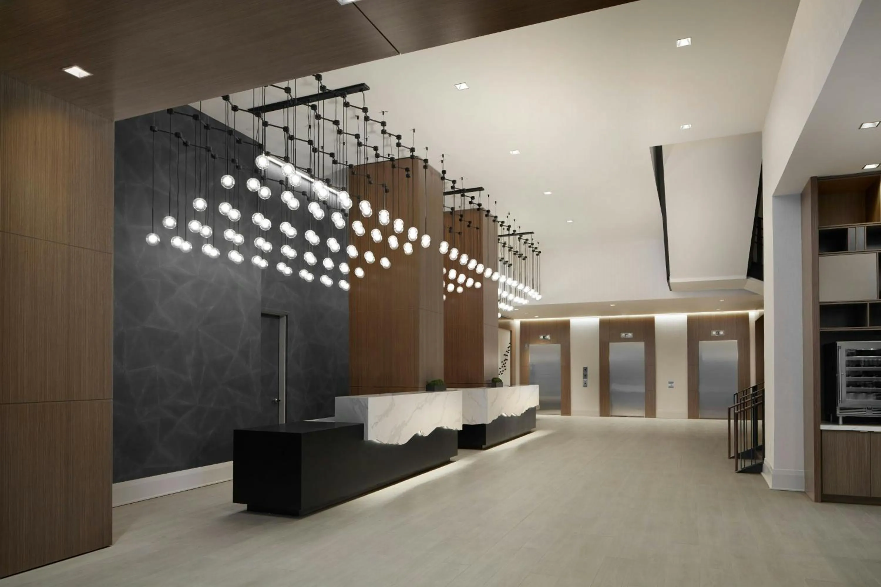 Lobby or reception in AC Hotel by Marriott Reston