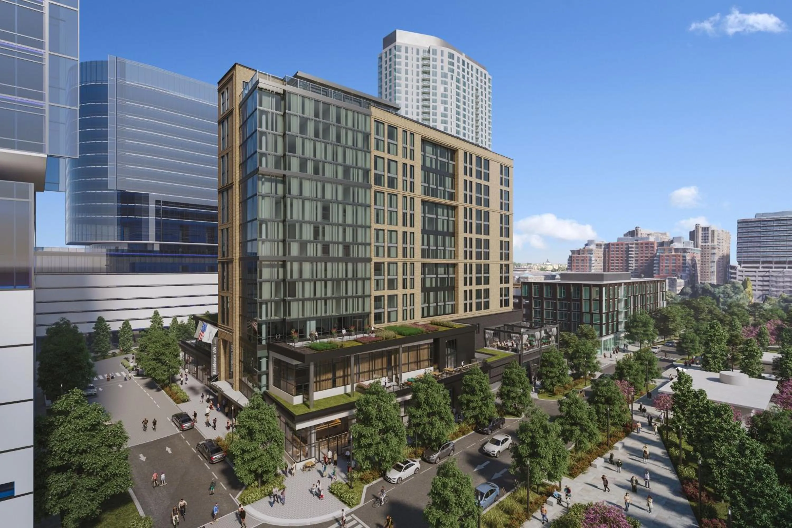 Property building in Residence Inn by Marriott Reston