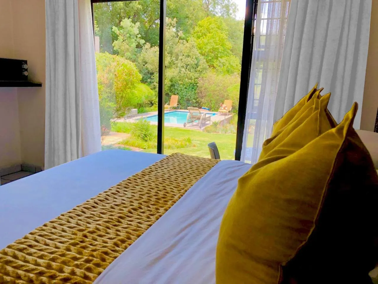 Bedroom in Sand River Guest House