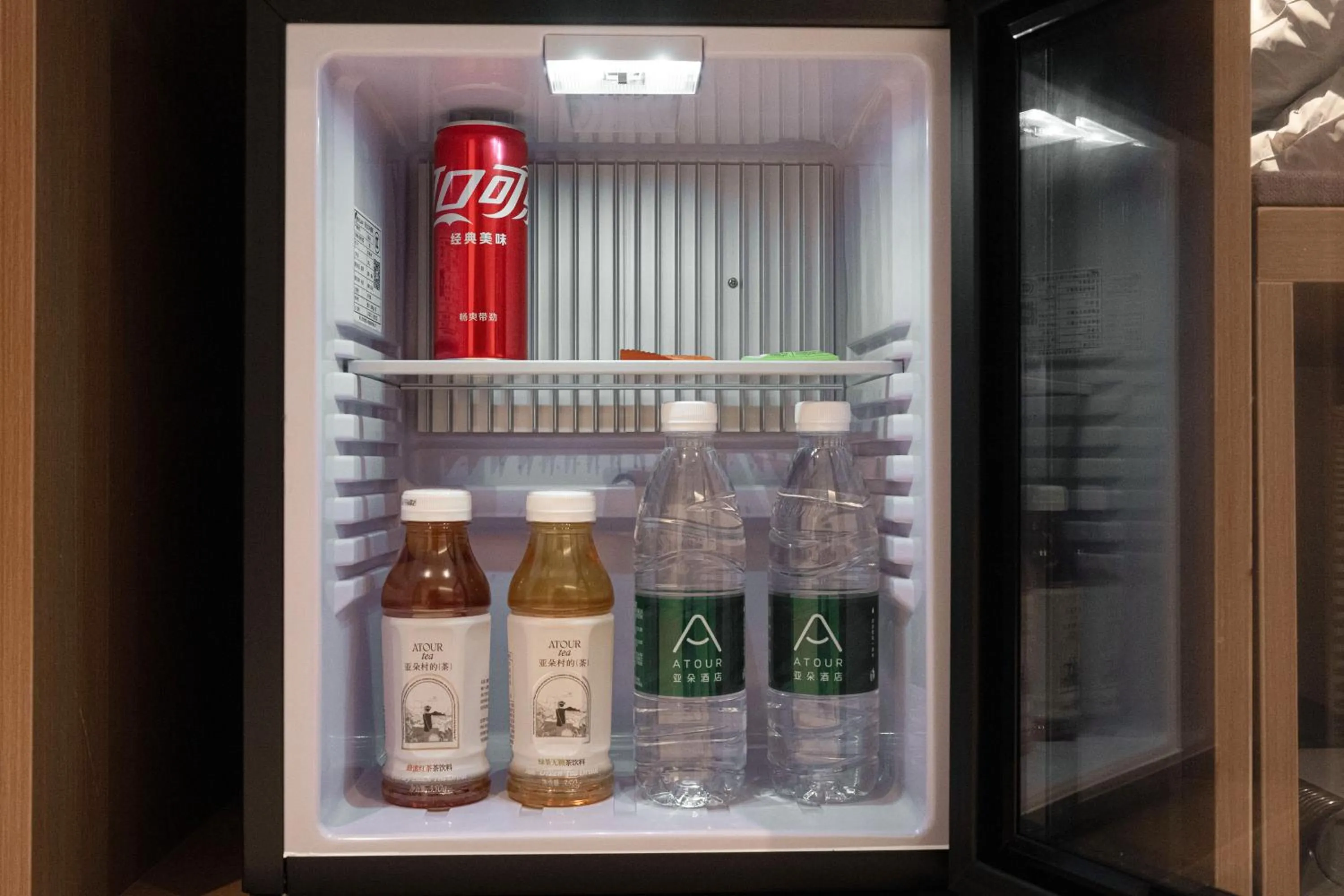 minibar in Atour X Hotel Shanghai Songjiang Ronglei East Road