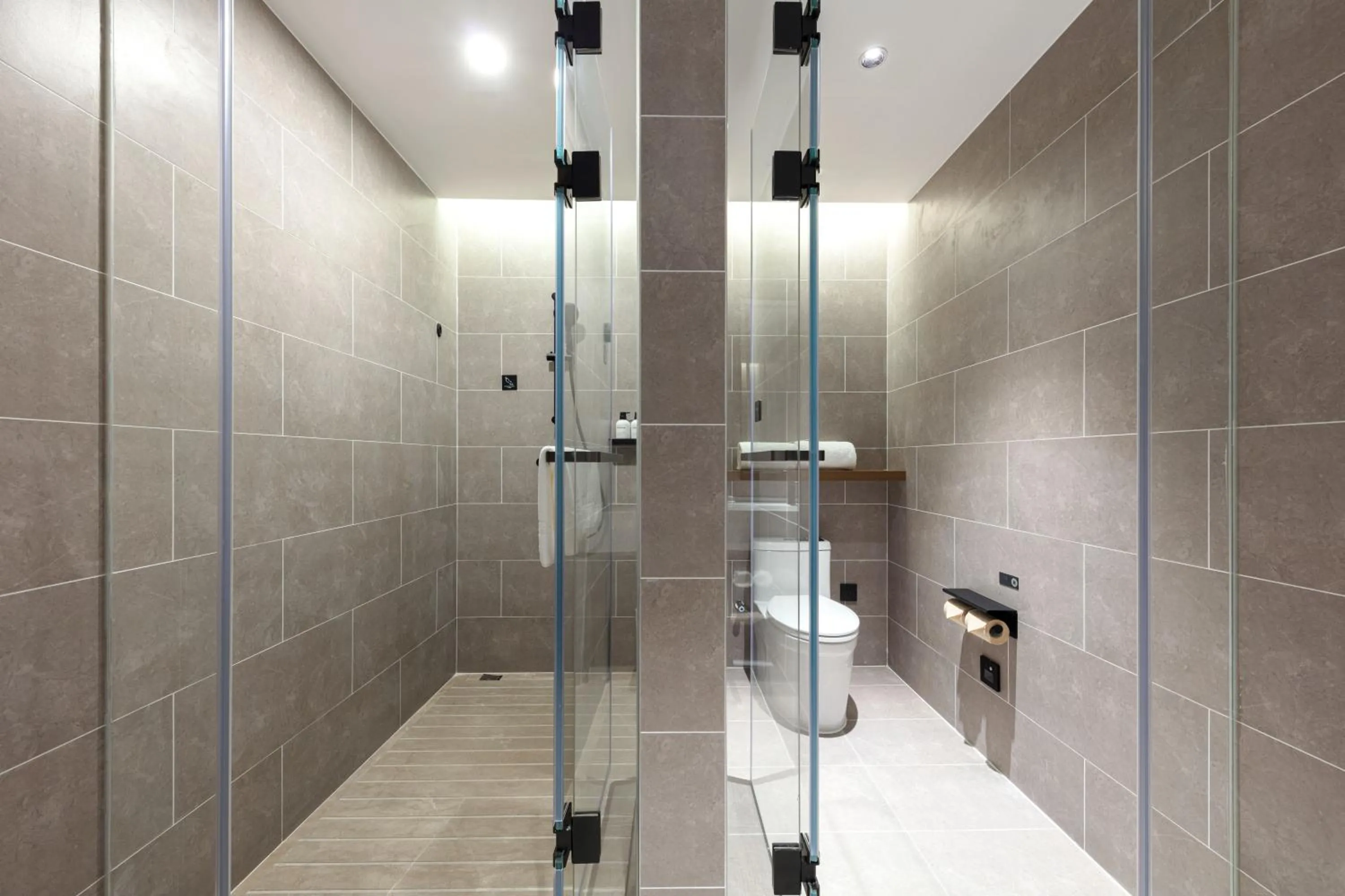 Shower in Atour X Hotel Shanghai Songjiang Ronglei East Road