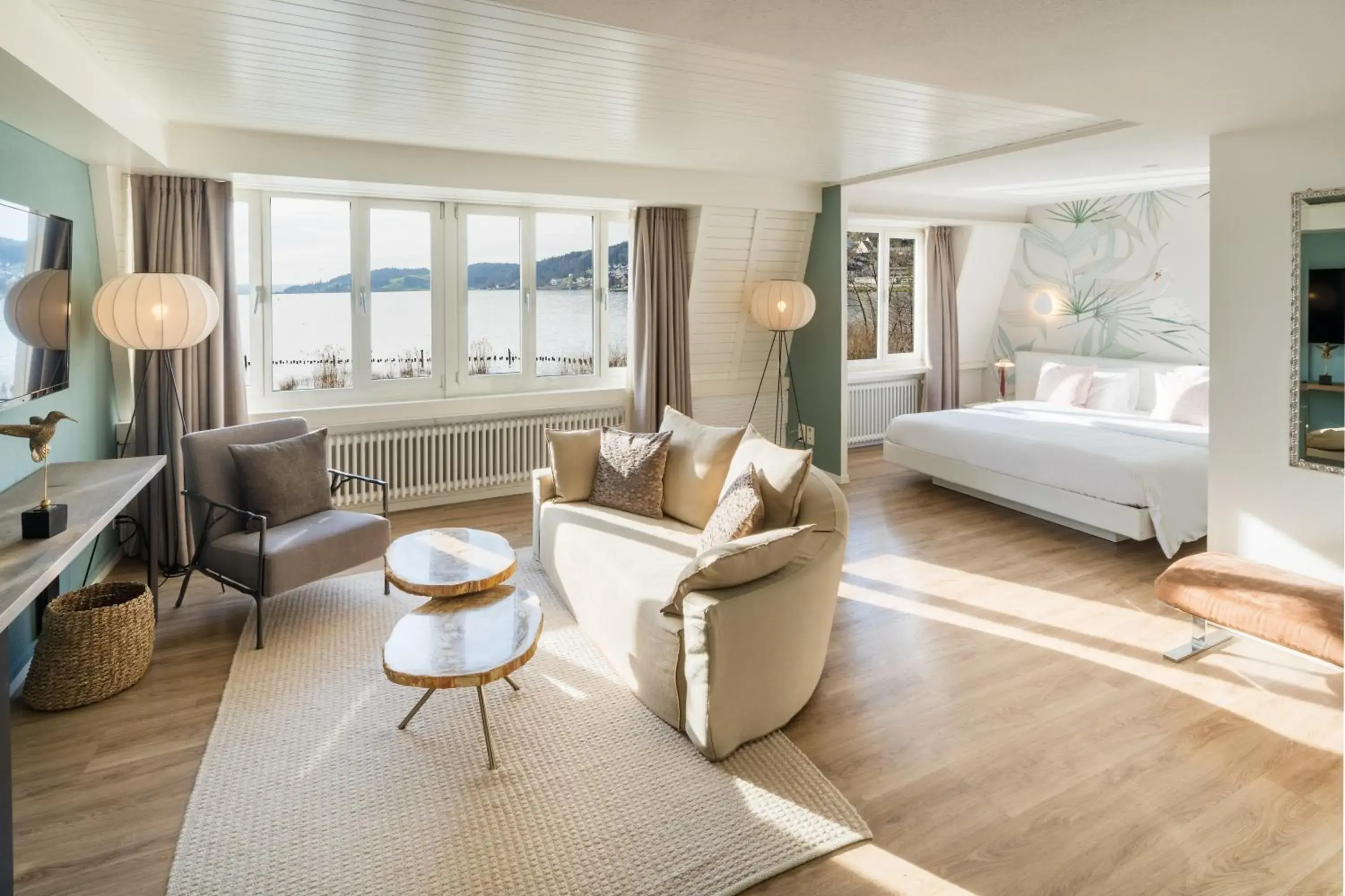 Junior Suite - single occupancy in Strandhotel Schmerikon Junior Suite - single occupancy in Strandhotel Schmerikon