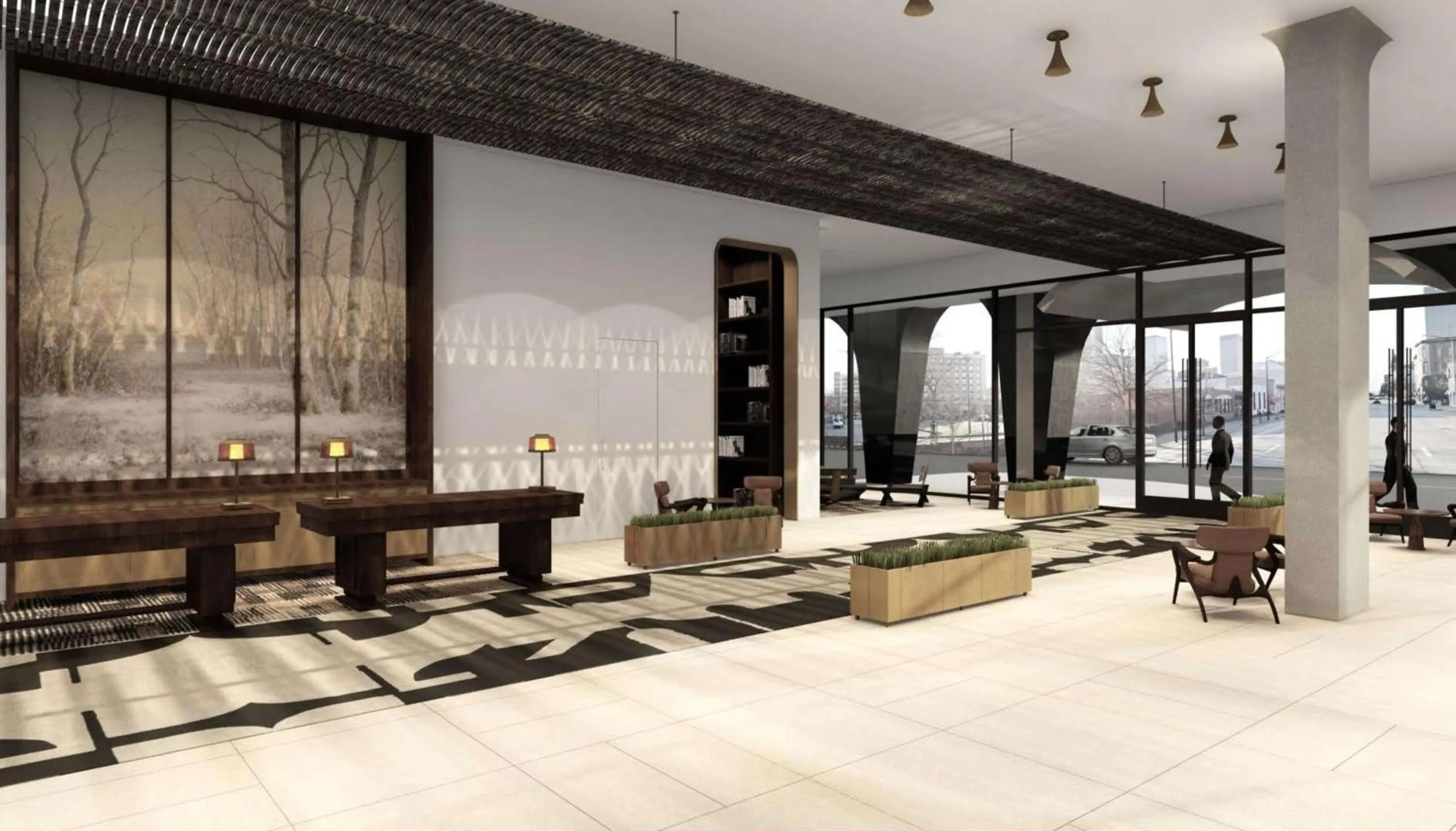 Lobby or reception in Hotel Bourre Bonne Louisville, Curio Collection by Hilton