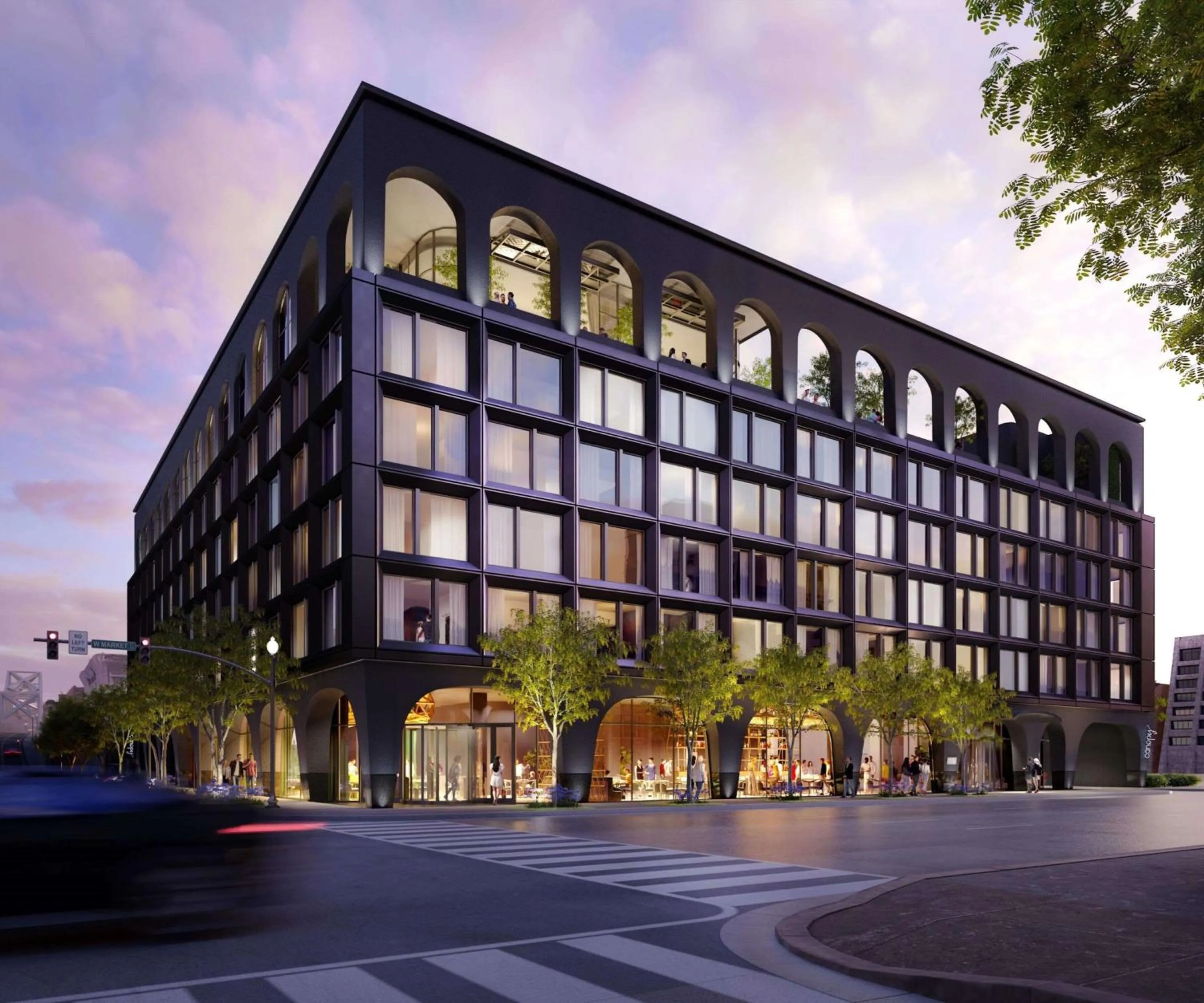 Property building in Hotel Bourre Bonne Louisville, Curio Collection by Hilton
