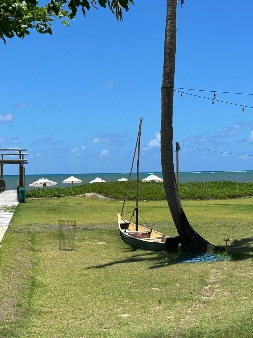 Garden in Angá Beach Hotel