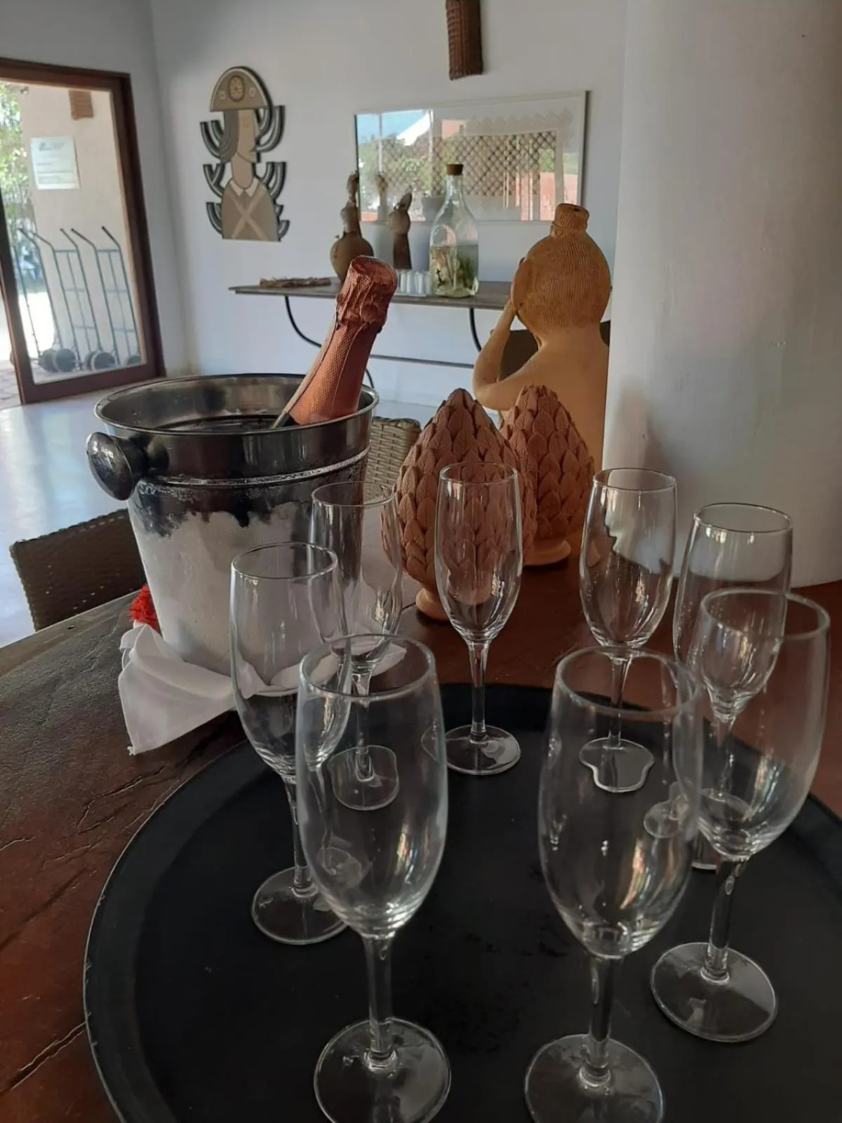 Lobby or reception in Angá Beach Hotel