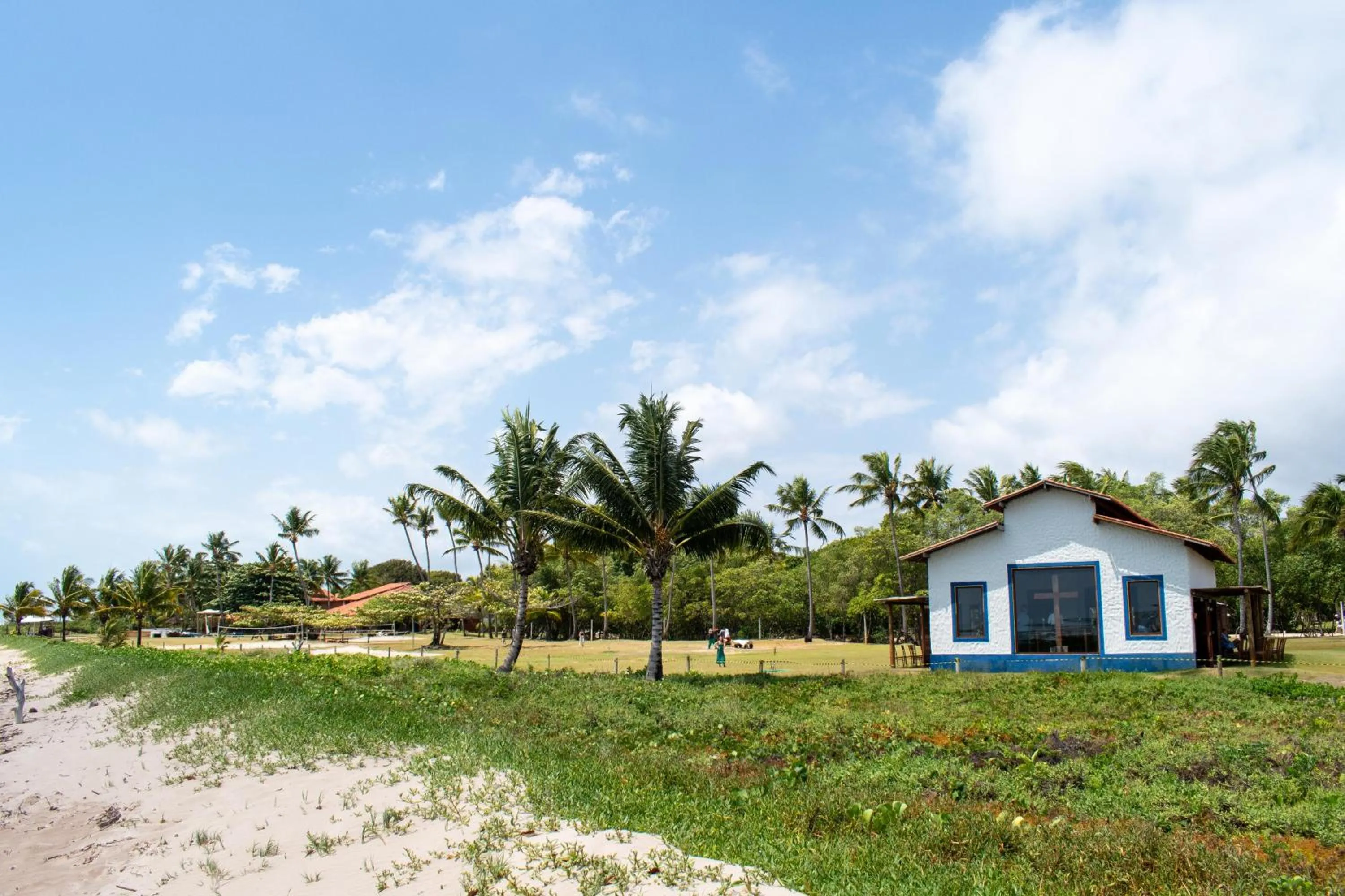 Garden in Angá Beach Hotel
