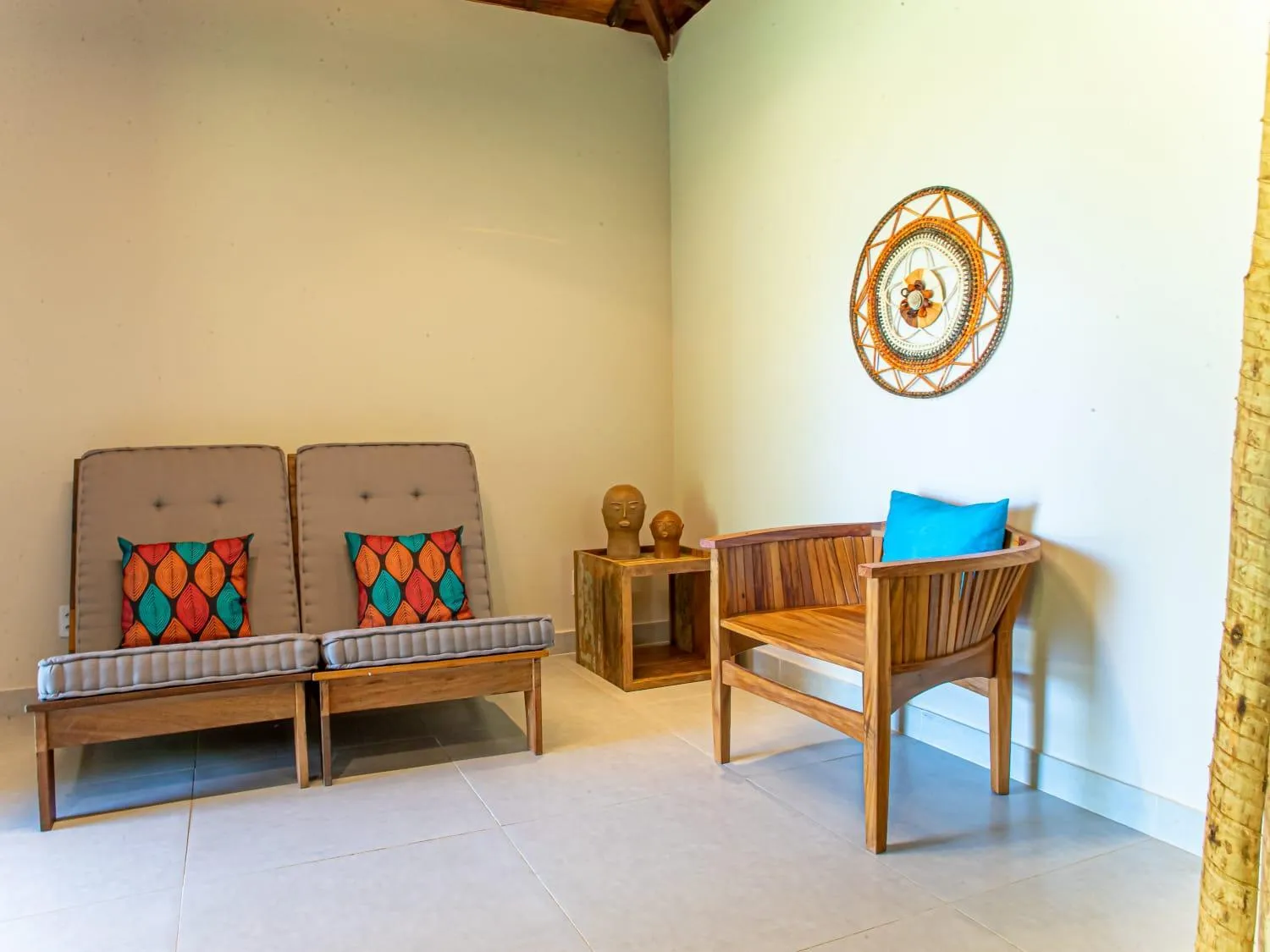 Living room in Angá Beach Hotel