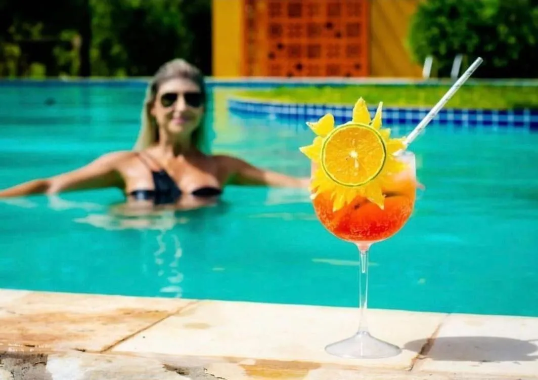 Swimming pool in Angá Beach Hotel